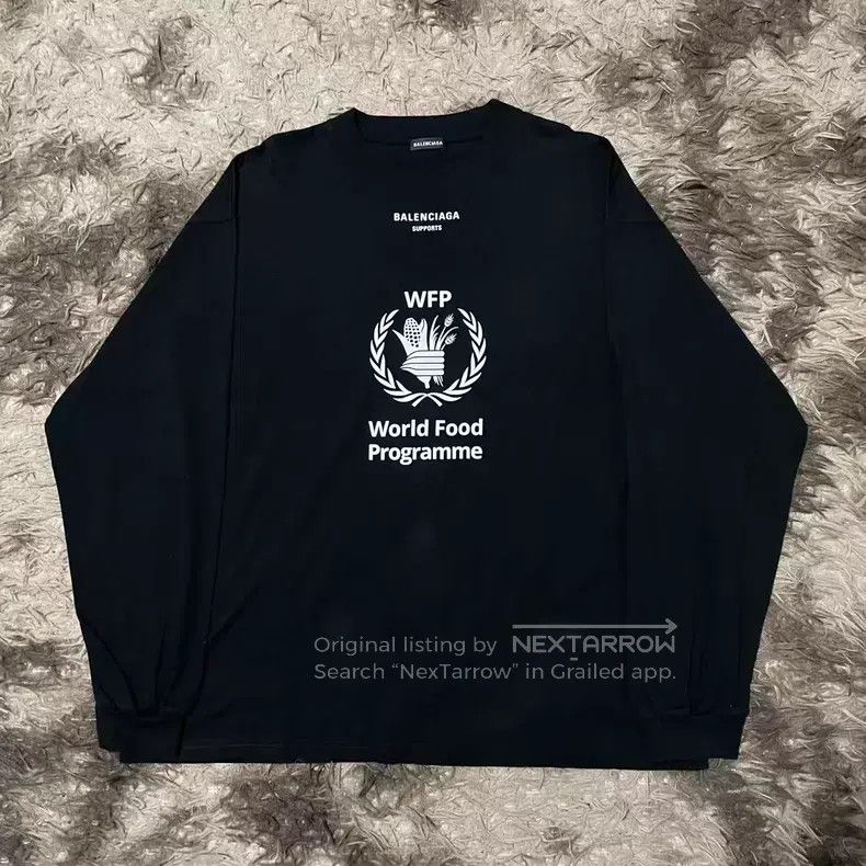 Balenciaga Balenciaga Black Long T Size US M / EU 48-50 / 2 - 1 Thumbnail
