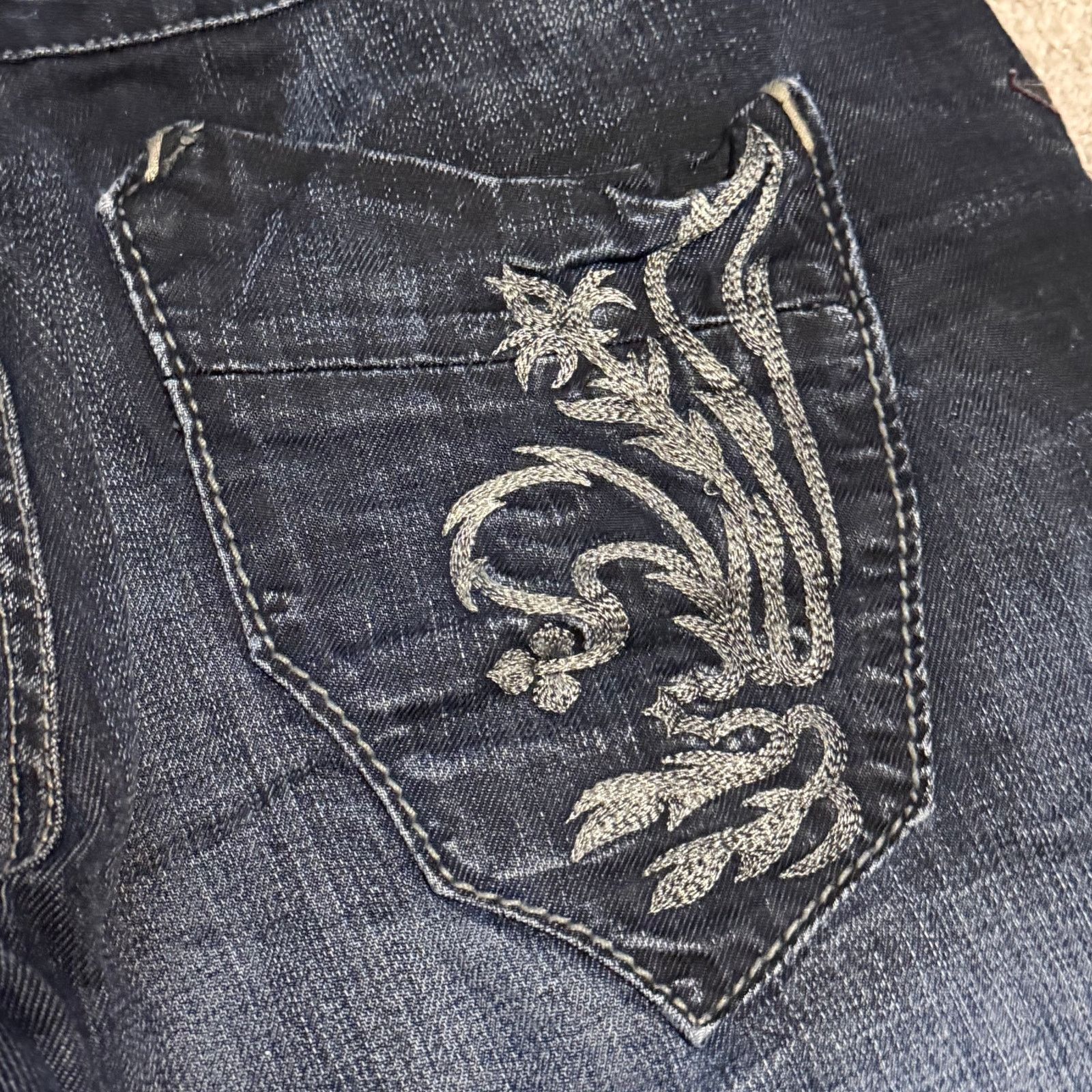 Parasuco Vintage Parasuco Paisley Embroidered Jeans Size 36x35 Y2K Size US 36 / EU 52 - 4 Thumbnail
