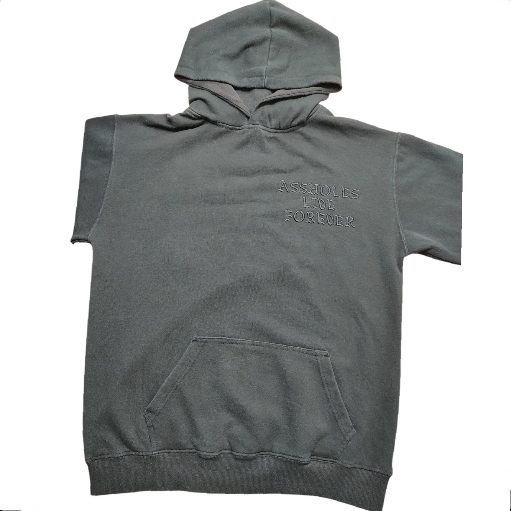 Forever 21 Forever Hoodie Unisex M Black Pullover Turtle Neck Sweatshirt Hooded Embroidered Logo Classic Funny 90s Theme (If applicable) Size US M / EU 48-50 / 2 - 2 Thumbnail