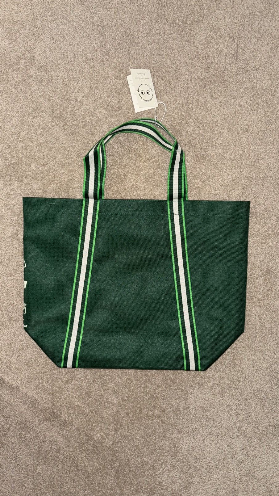Anya Hindmarch *NEW* Anya Hindmarch - THE UNIVERSAL BAG - Green Tote Size ONE SIZE - 4 Thumbnail