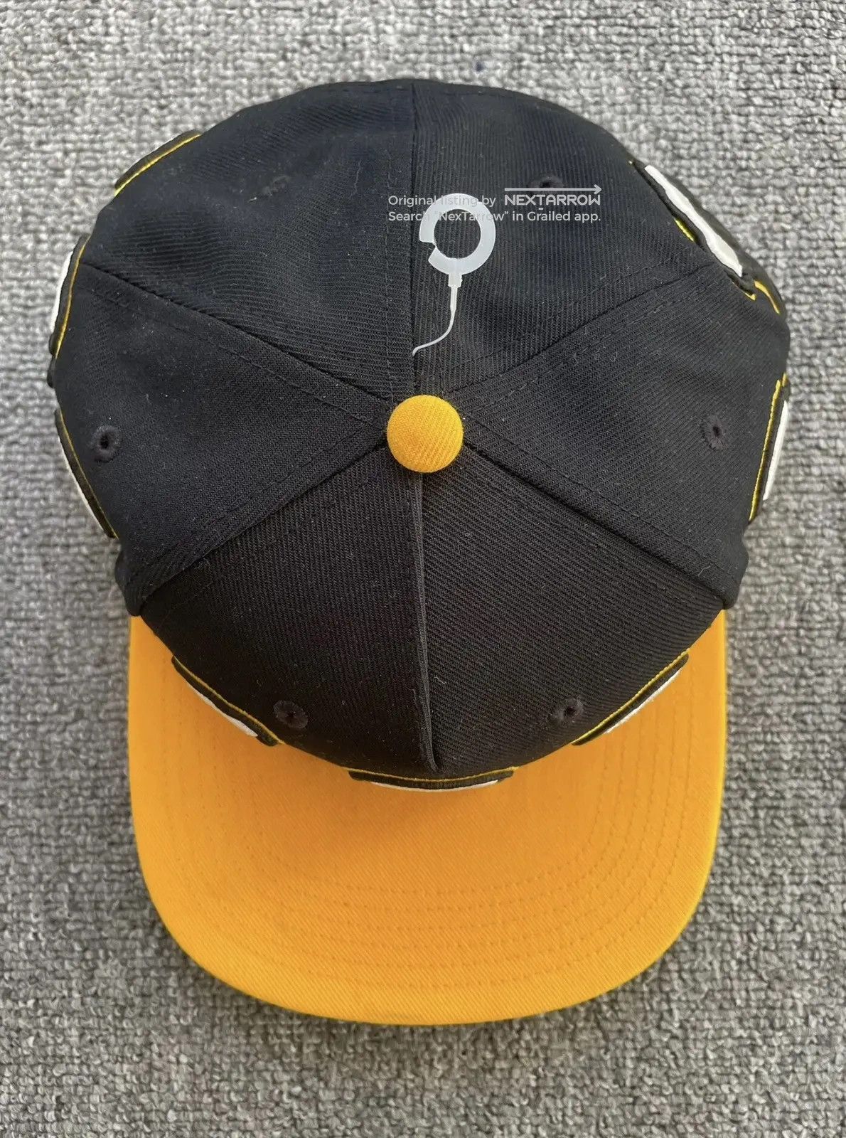 Bbc Icecream Fully Embroidered Baseball Cap in Black, Men's — image 6 of 6