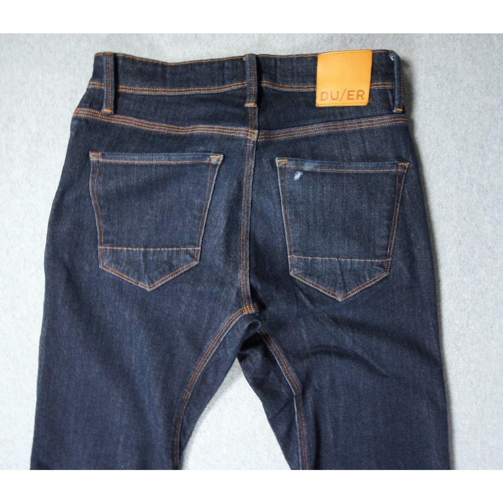 DUER DUER Jeans Mens 30x33 Blue Denim Pants Slim Fit Stretch 5-Pocket Design Casual Casual Size US 30 / EU 46 - 6 Thumbnail