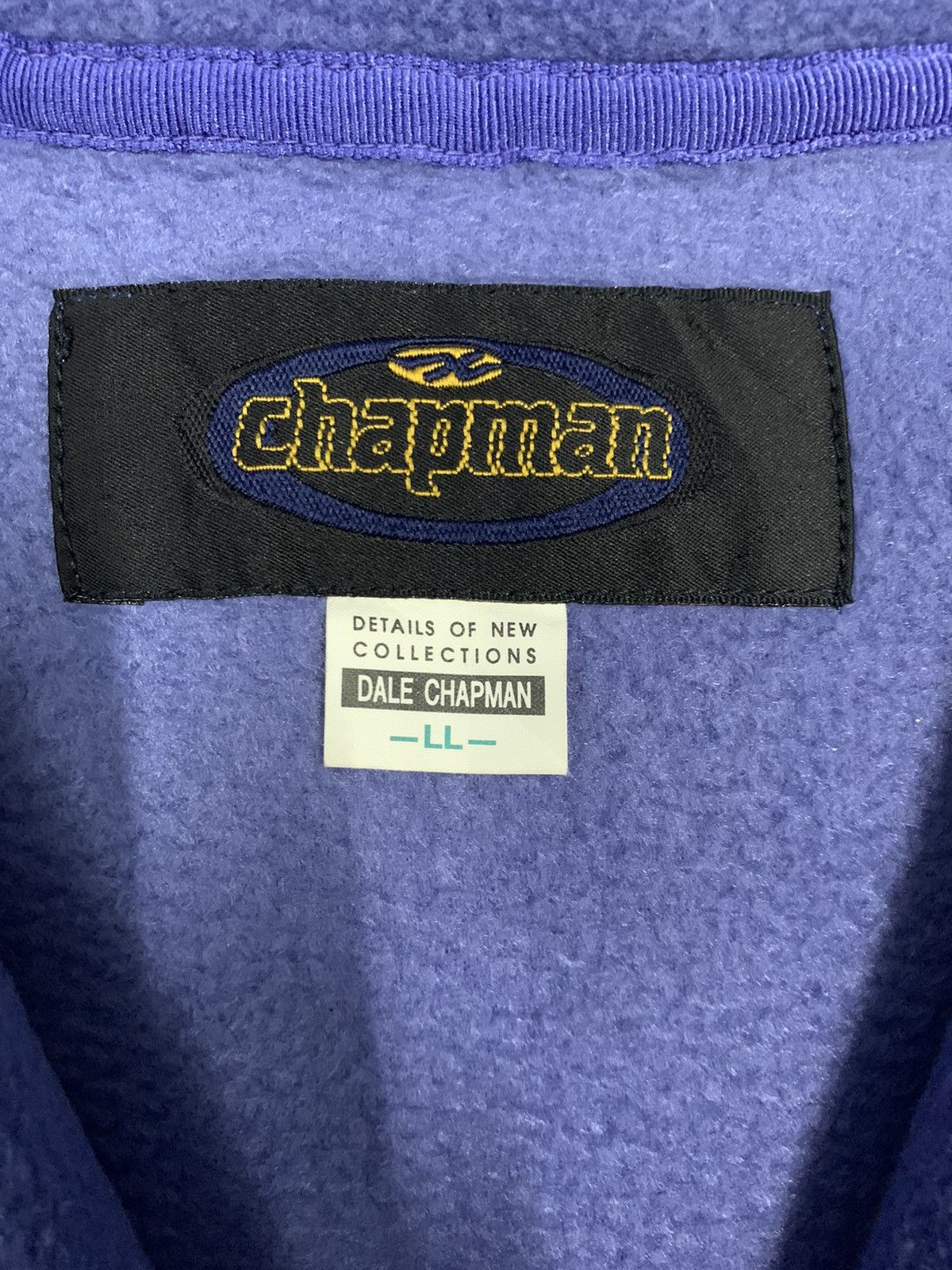 Other Vintage Chapman Half Zip Micro Fleece Pullover Sweatshirt Size US L / EU 52-54 / 3 - 14 Thumbnail