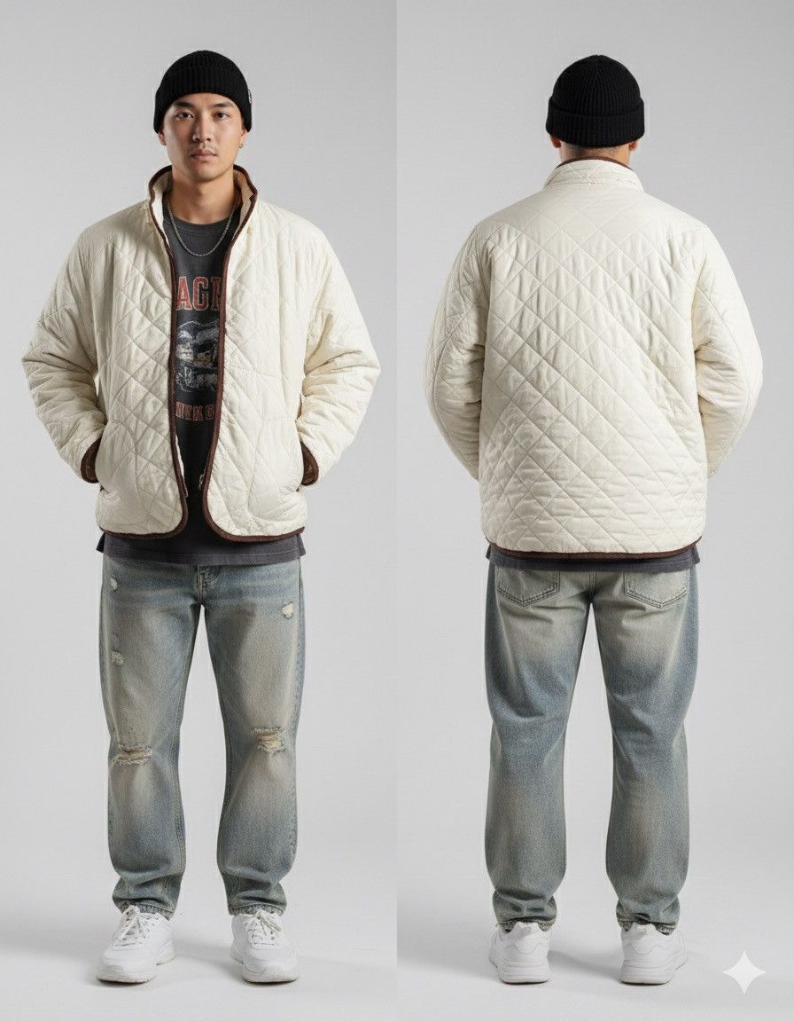 Penfield 🔥Penfield Quilted Zipper Jacket Size US XL / EU 56 / 4 - 1 Thumbnail