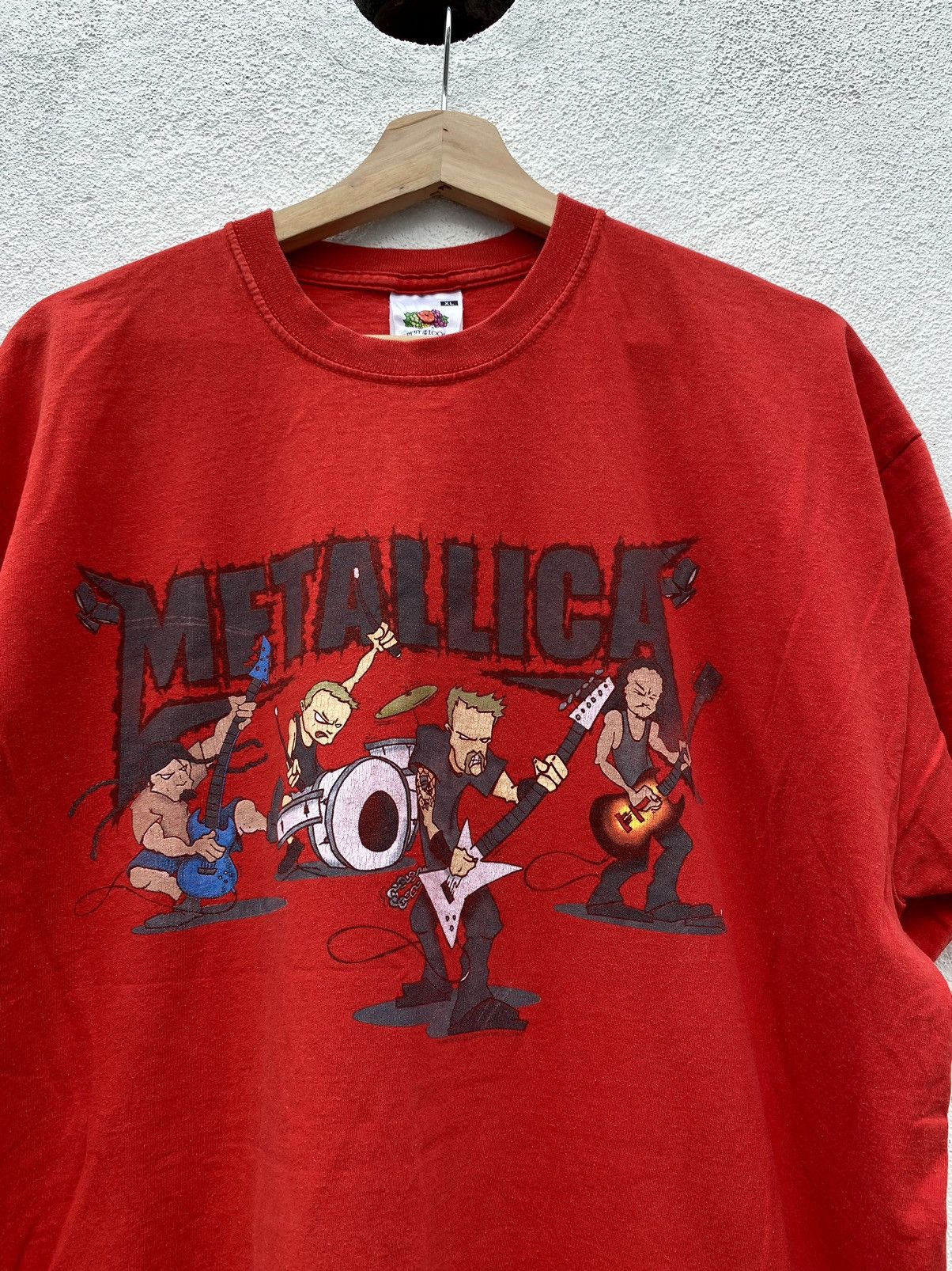 Fruit Of The Loom × Metallica × Vintage Vintage Metallica Madly In Anger Size US XL / EU 56 / 4 - 6 Thumbnail