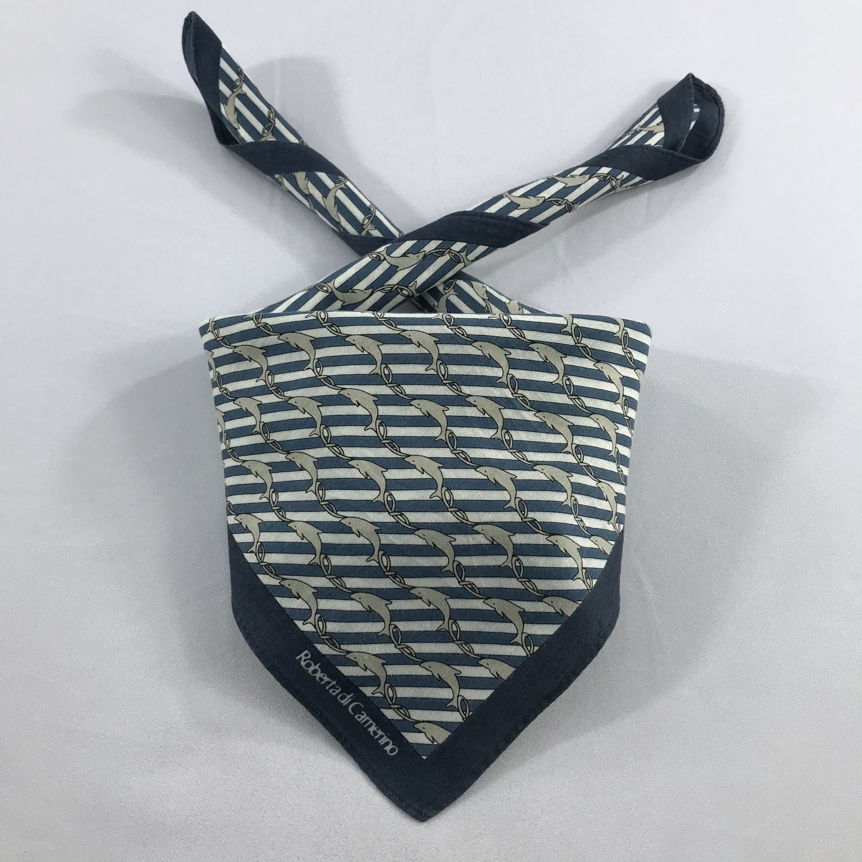Roberta di Camerino × Vintage Roberta Di Camerino Bandana /Handkerchief/Neckerchief -S2170 Size ONE SIZE - 3 Thumbnail