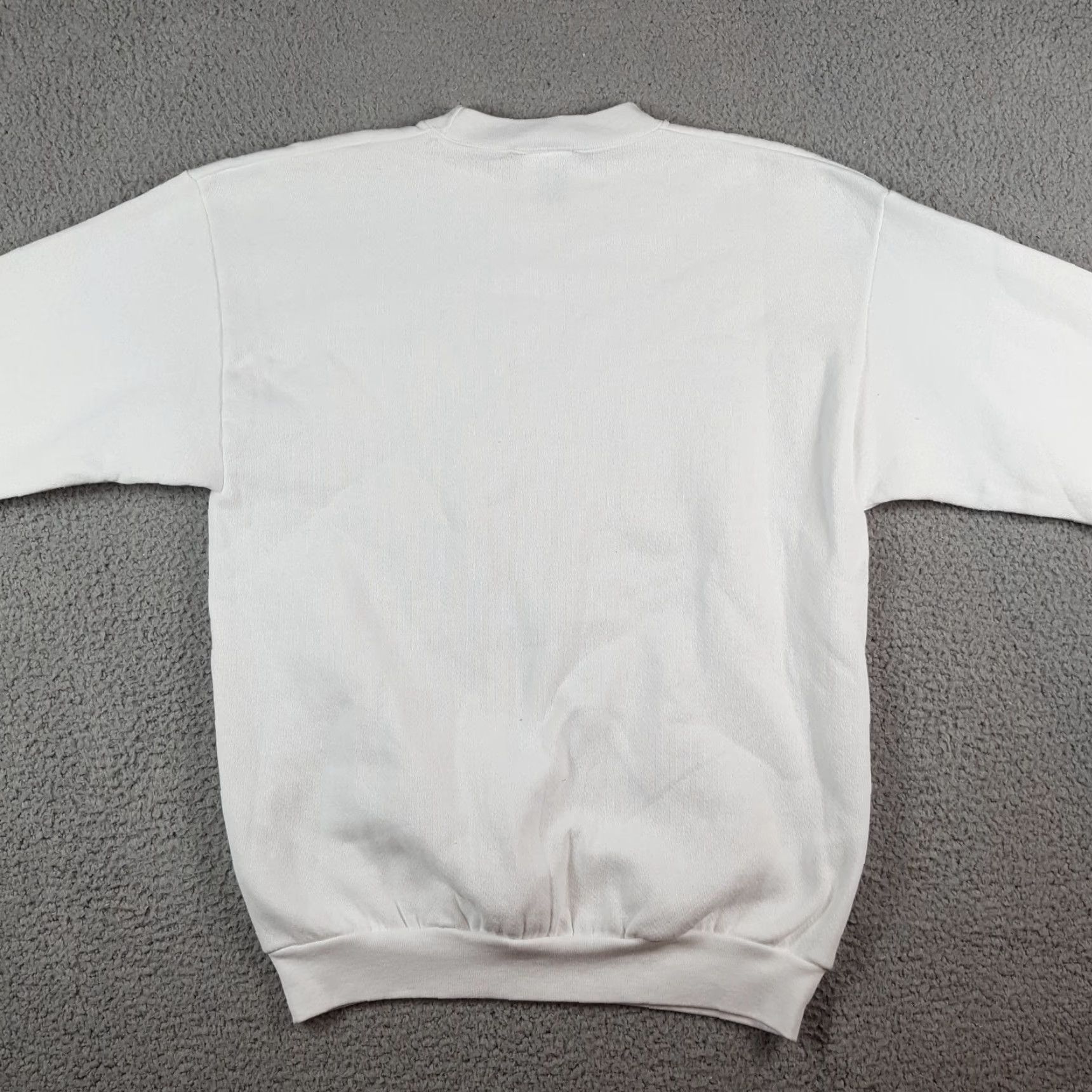 Tultex Vintage 90s Christmas Angel Tultex Sweatshirt Women M Crewneck Pullover White Size M / US 6-8 / IT 42-44 - 5 Thumbnail