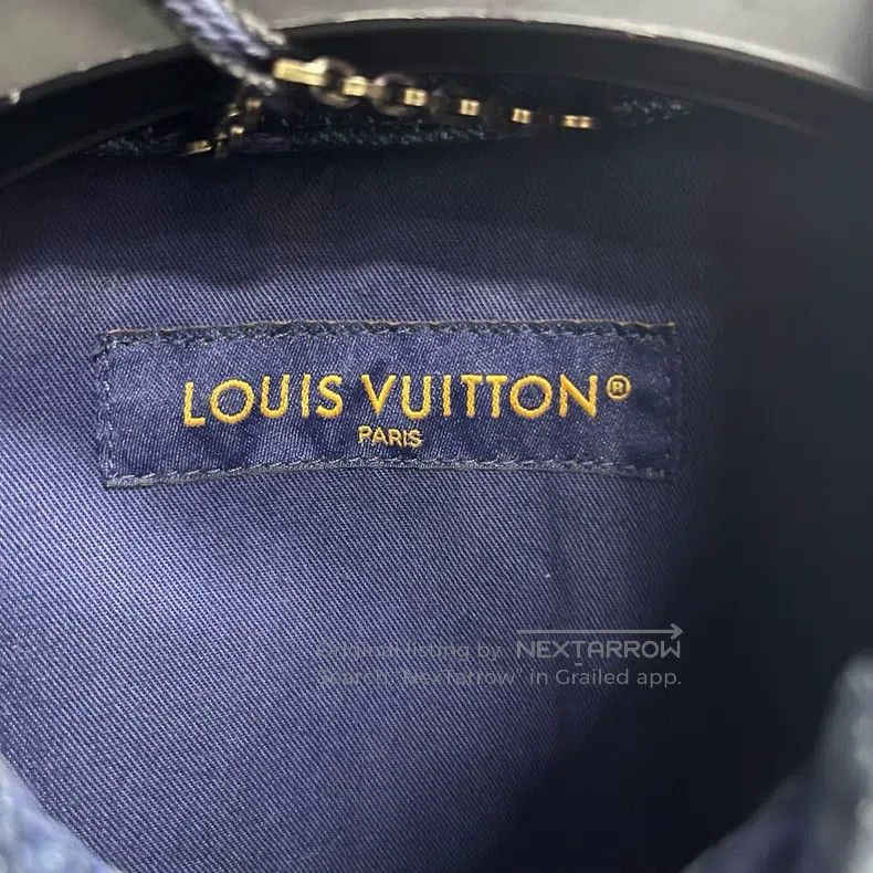 Louis Vuitton Louis Vuitton Blue Letter Logo Jacquard Single Breasted De Size US XS / EU 42 / 0 - 2 Thumbnail