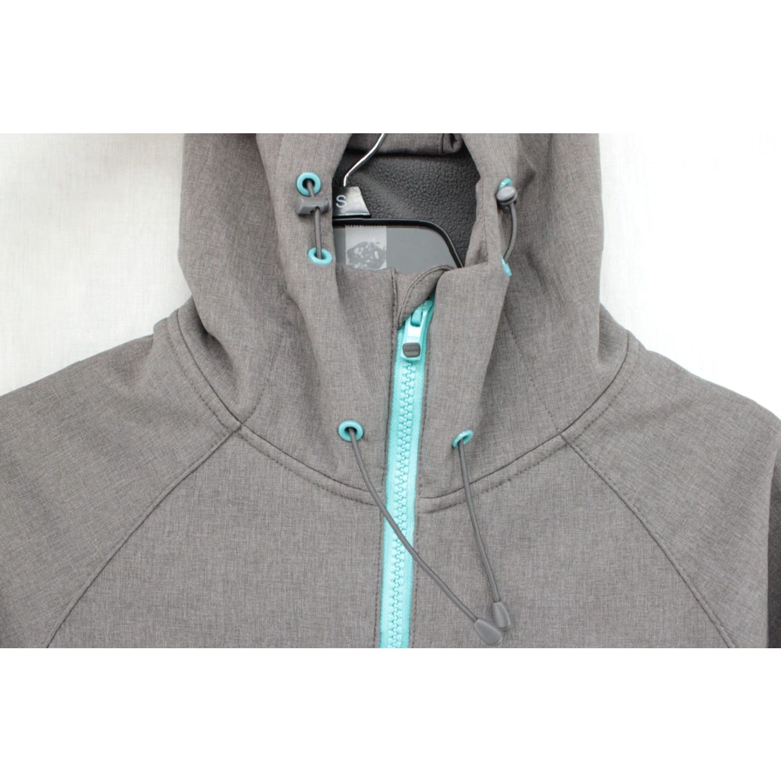Vintage Simms Rogue Fleece Hoodie Full Zip Jacket Softshell Gray Women's Small ISO Size S / US 4 / IT 40 - 6 Thumbnail