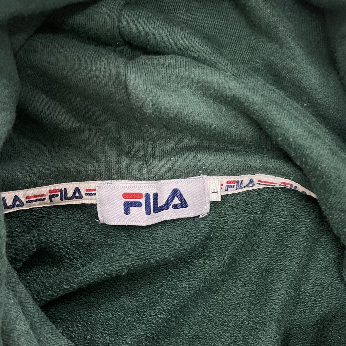 Fila × Vintage Vintage Fila Embroidered Pullover Hoodie Size US L / EU 52-54 / 3 - 5 Thumbnail
