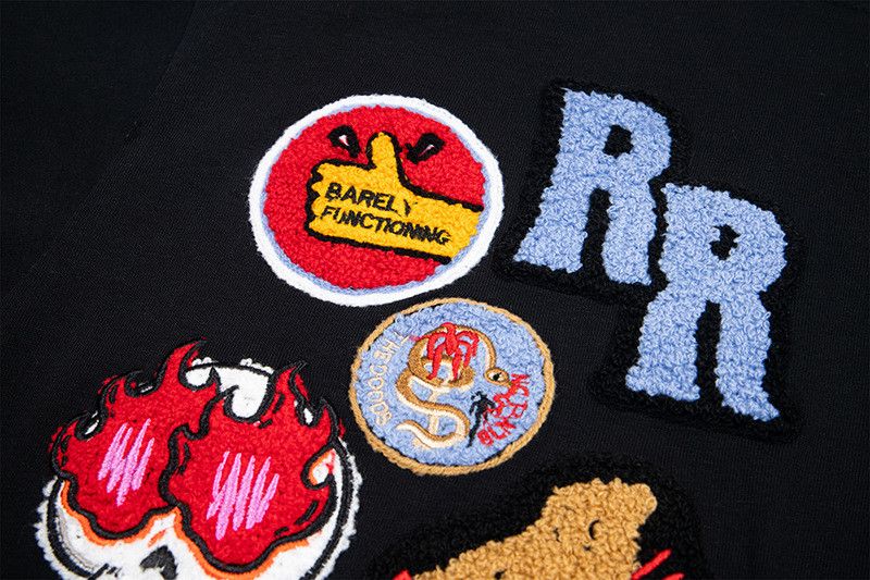 Japanese Brand American street style badge embroidered T-shirt for men Size US M / EU 48-50 / 2 - 3 Thumbnail