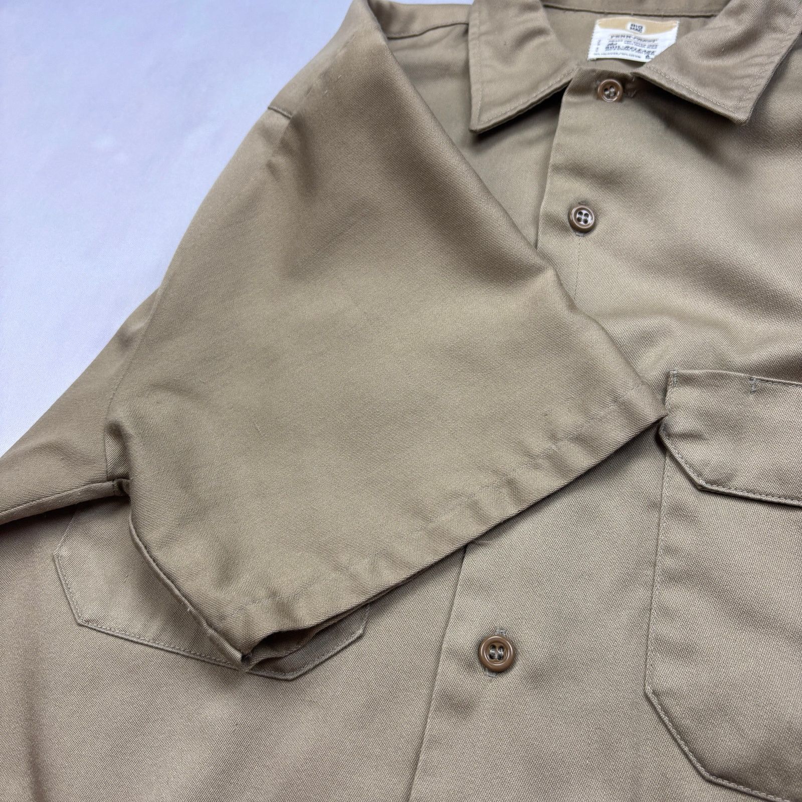 Vintage Vintage 70s Big Mac Penney's Penn Prest Work Shirt Men's L Size US L / EU 52-54 / 3 - 10 Thumbnail