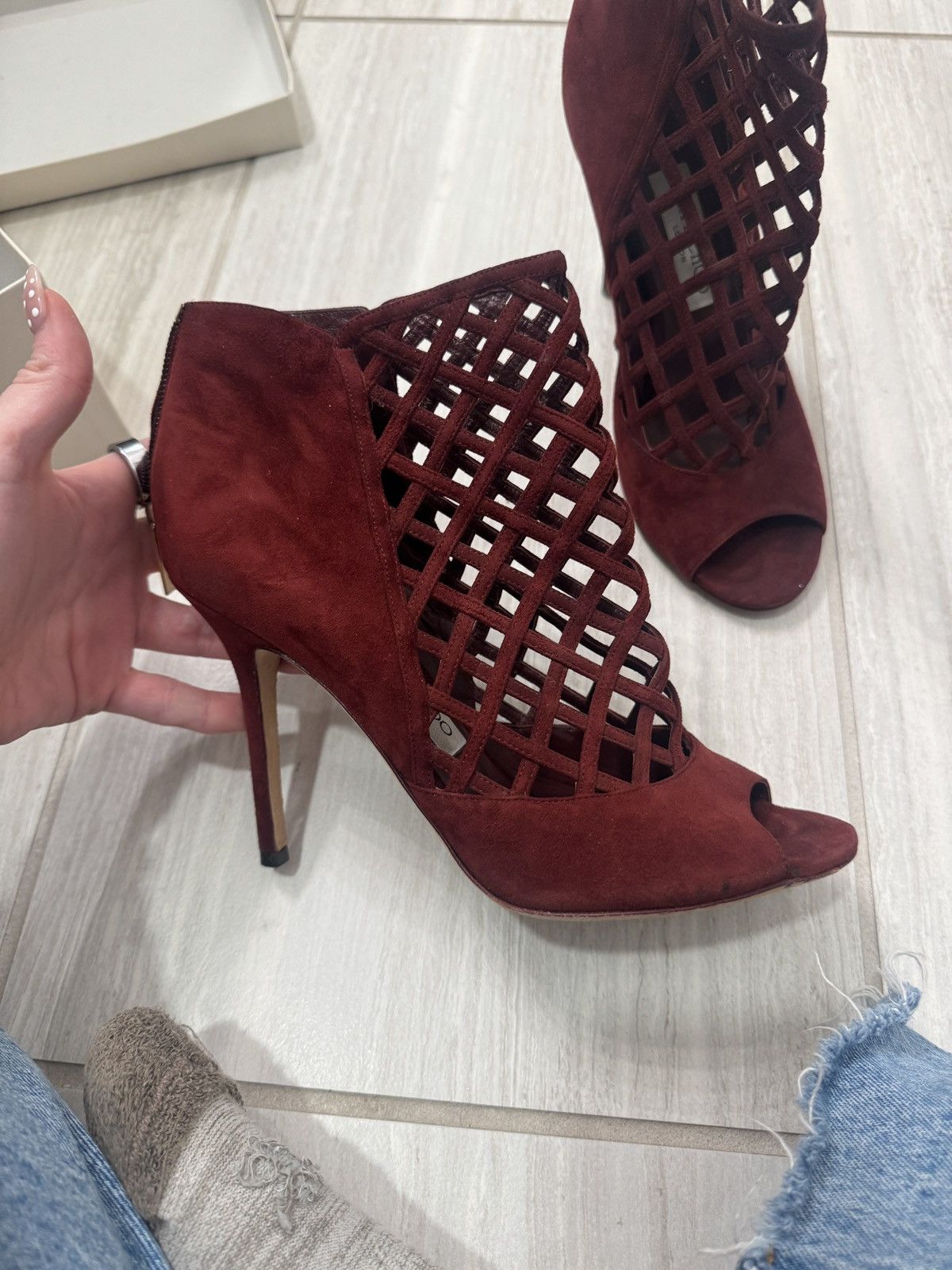 Jimmy Choo Jimmy Choo Heels Size US 8 / IT 38 - 2 Thumbnail