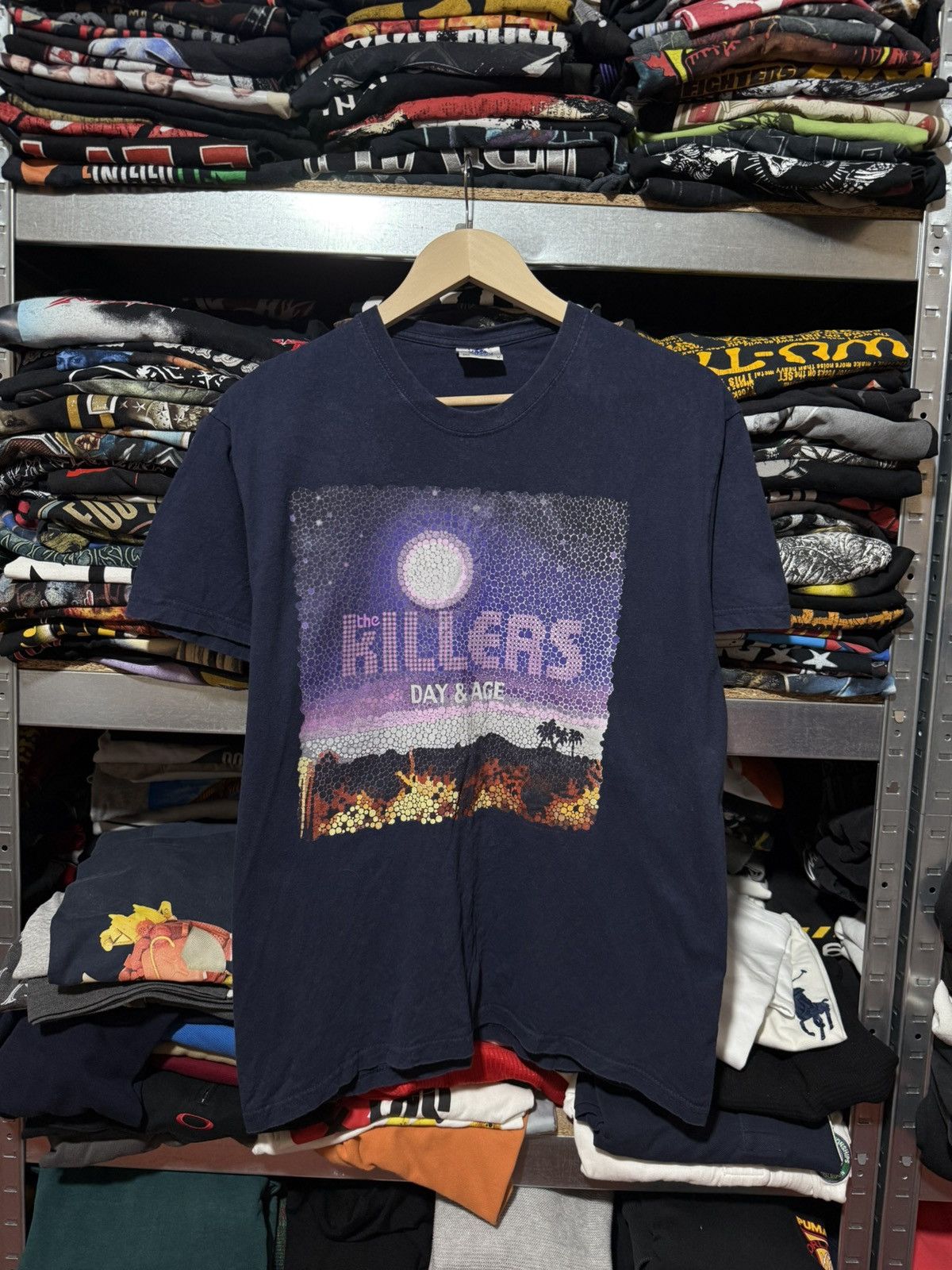 Band Tees Vintage 2008 The Killers Day & Age Tour T-Shirt Y2K Hype Size US M / EU 48-50 / 2 - 1 Thumbnail