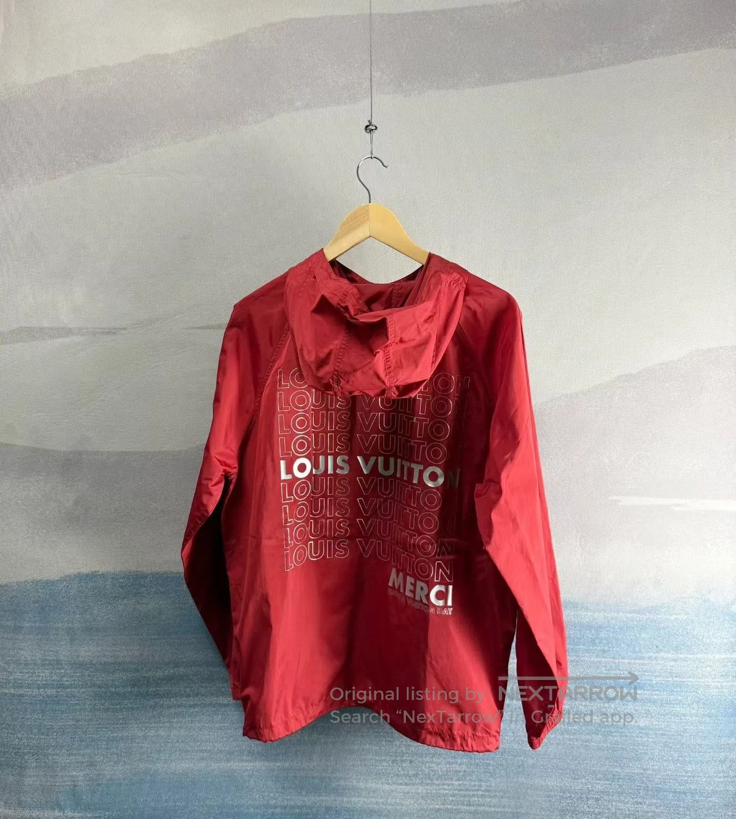 Louis Vuitton Louis Vuitton Red Letter Barrage Half-Zip Outdoor Jacket| Size M / US 6-8 / IT 42-44 - 1 Thumbnail
