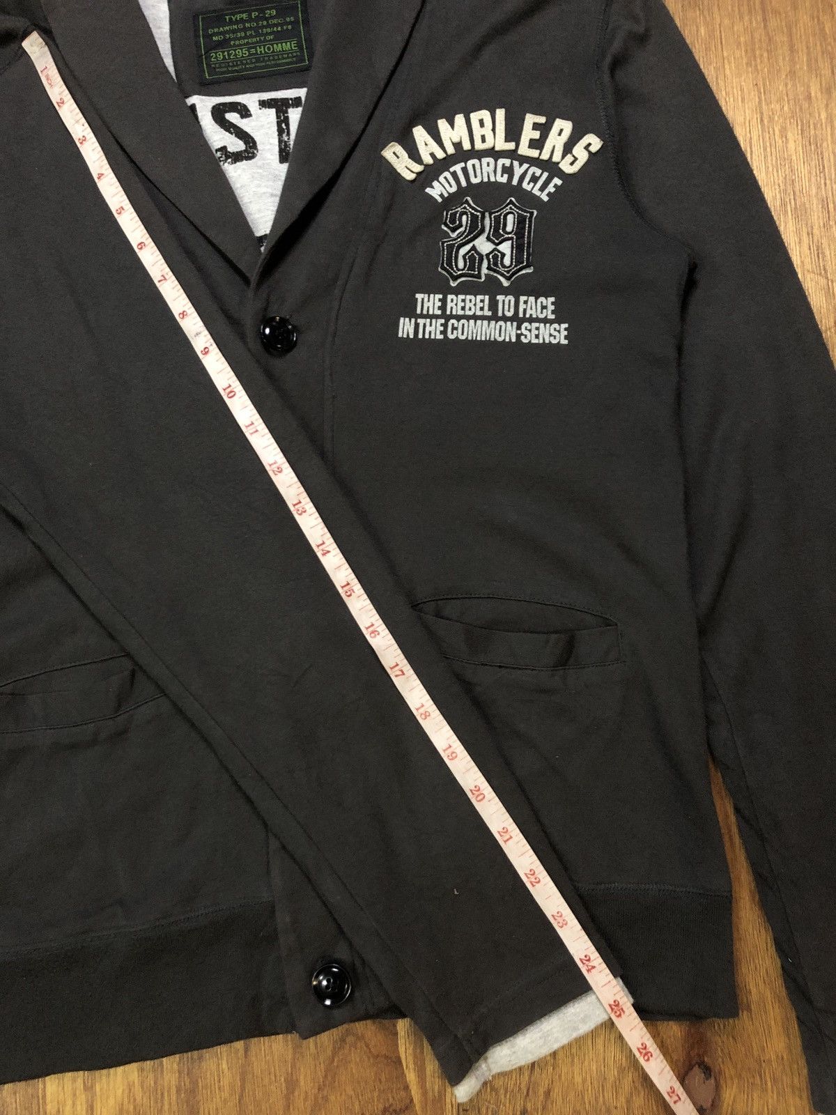 20471120 × Japanese Brand 291295 Homme Cardigan Size US M / EU 48-50 / 2 - 21 Thumbnail