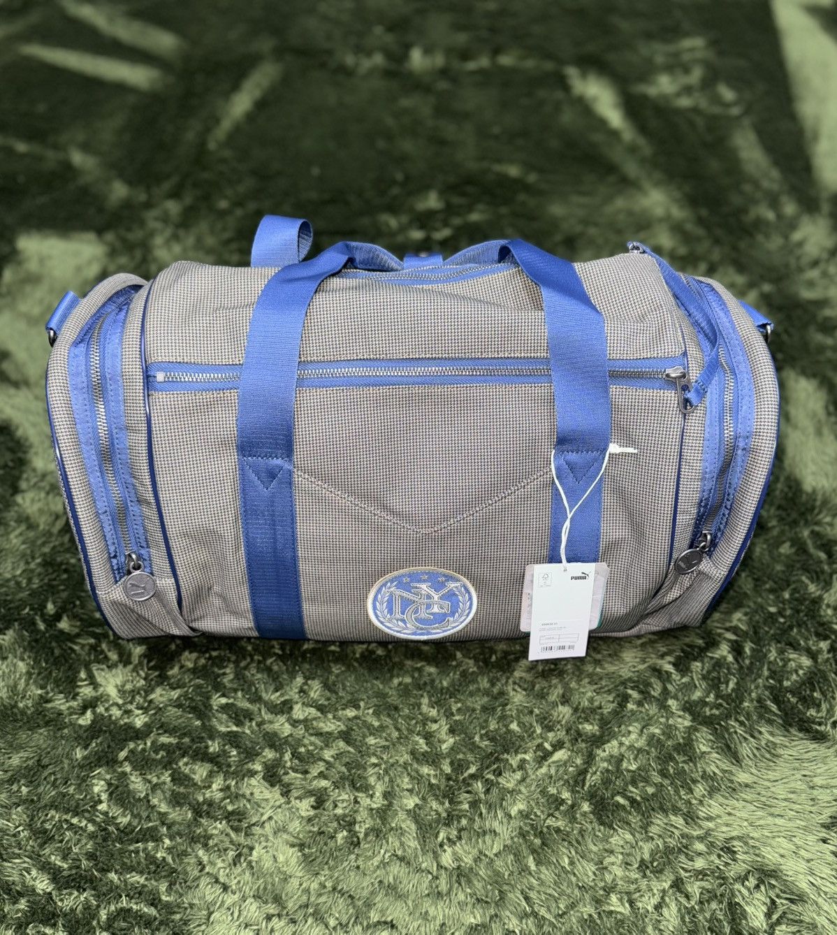 Puma × Rhude [OS] PUMA X RHUDE RHUIGI collaboration duffle bag blue sand Size ONE SIZE - 1 Thumbnail