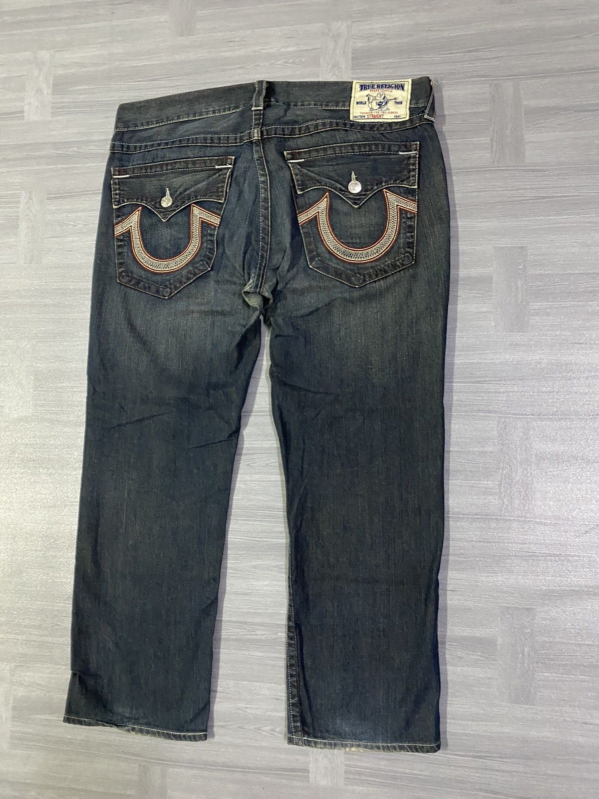 True Religion True Religion straight-leg denim jeans Made in USA Size US 42 / EU 58 - 2 Thumbnail