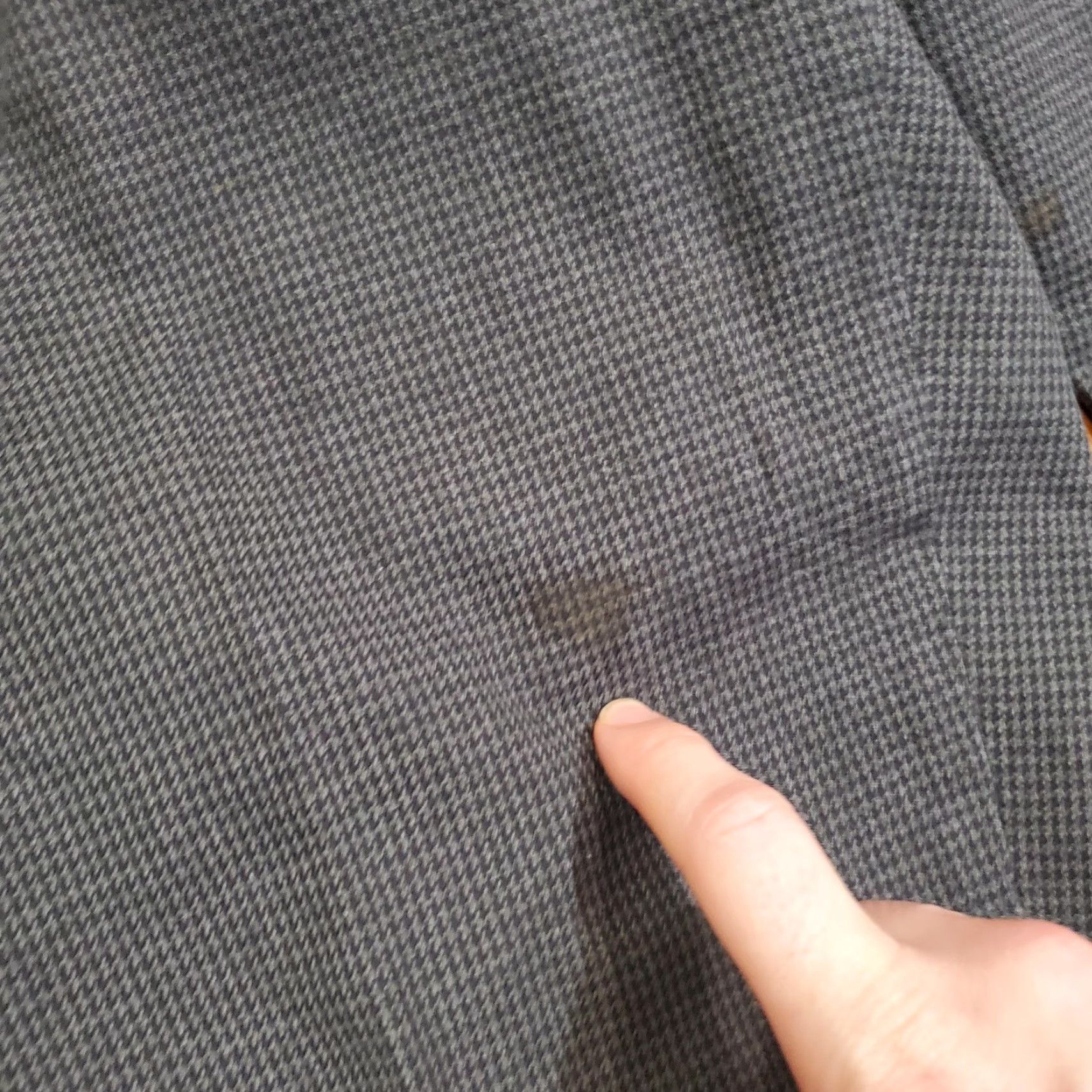 Polo Ralph Lauren Polo by Ralph Lauren Dress Pants Mens 40x32 Gray Tweed Check Wool Business Pants Size US L / EU 52-54 / 3 - 7 Thumbnail