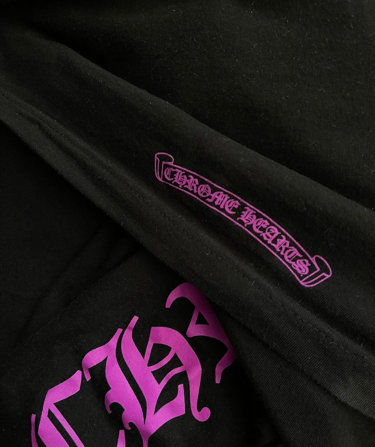 Chrome Hearts Chrome Hearts long sleeve rare purple neck scroll Size US L / EU 52-54 / 3 - 4 Thumbnail