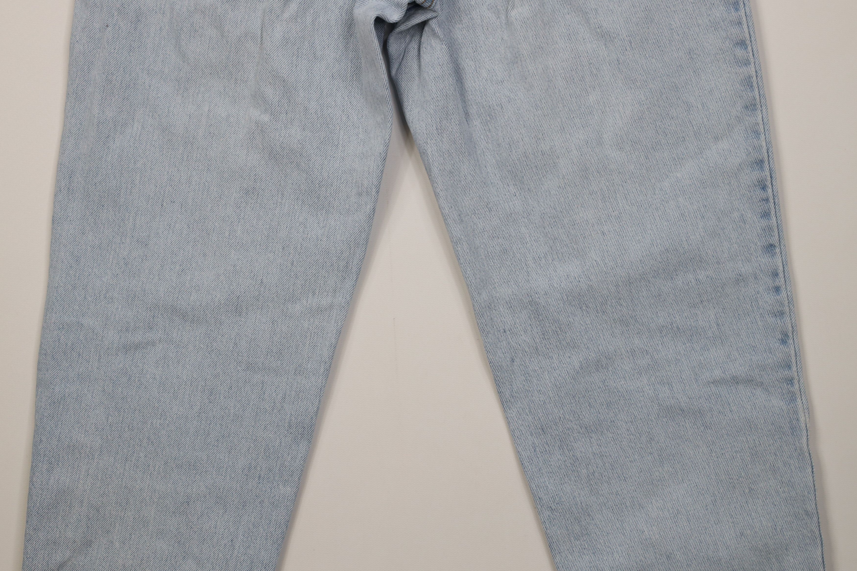 Levi's Vintage 90s Levis 15951 Orange Tab Short Tapered Leg Jeans Size 34" / US 12 / IT 48 - 13 Thumbnail
