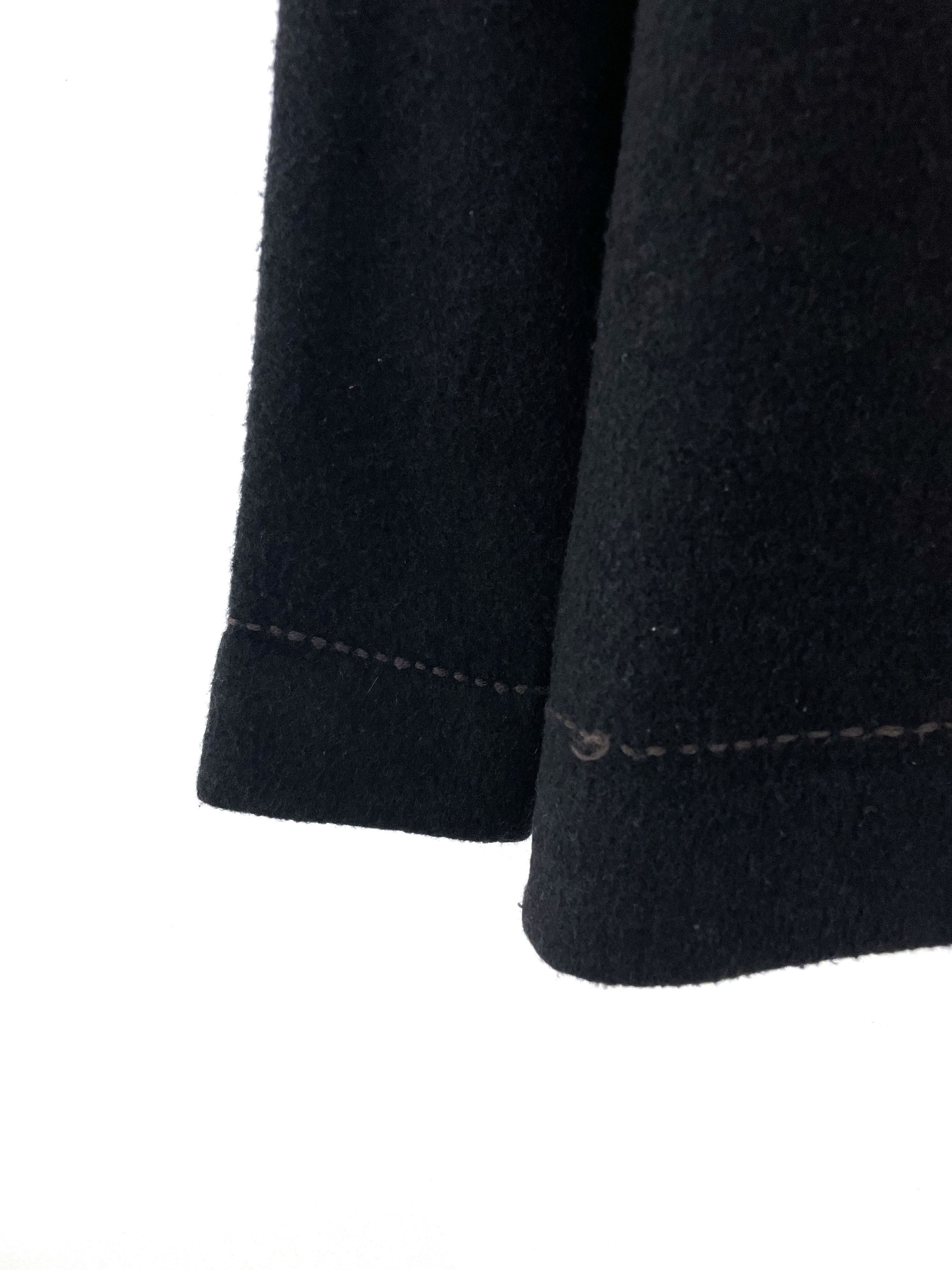 Yohji Yamamoto AAR Contrast Stitch Wool Sweater Size US L / EU 52-54 / 3 - 10 Thumbnail