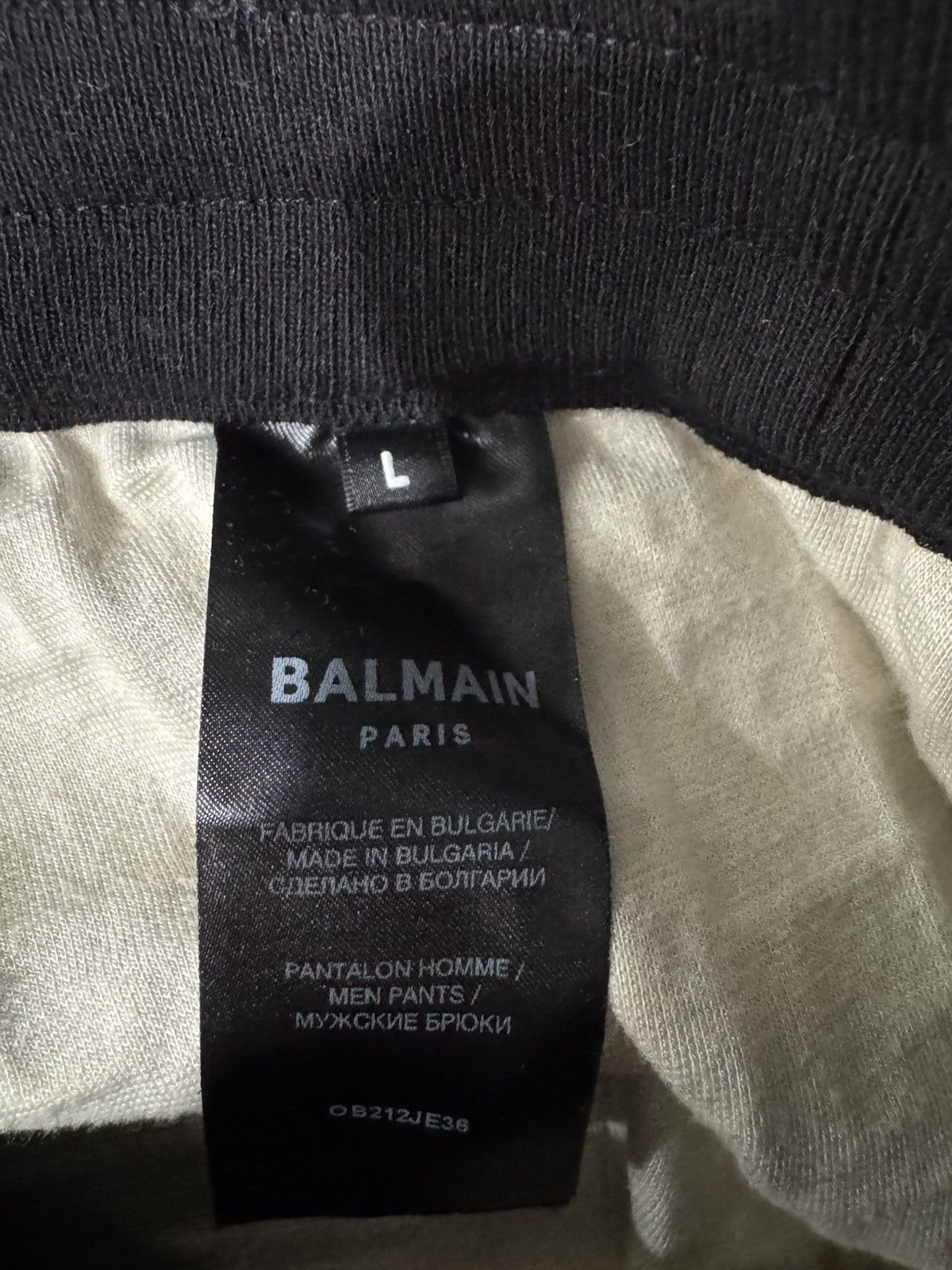 Balmain Balmain monogram jacquard jogger Size US 34 / EU 50 - 6 Thumbnail