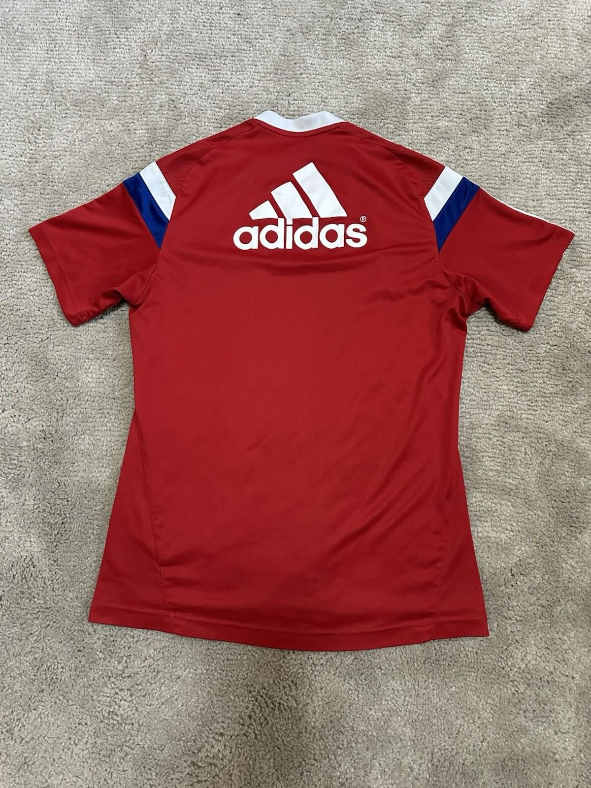 Adidas BAYERN MUNICH ADIDAS 2014/15 FOOTBALL SOCCER TRAINING JERSEY Size US M / EU 48-50 / 2 - 10 Thumbnail