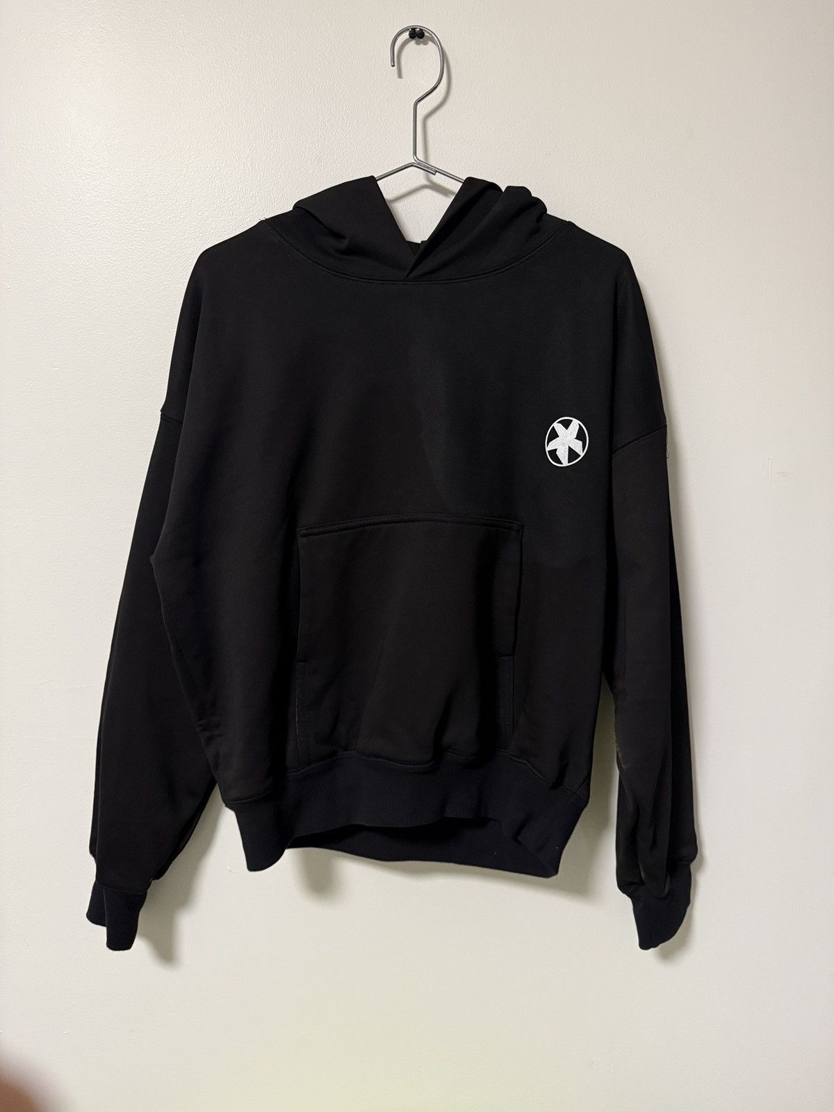 Other Nobrainer Asterik Star Ultra Heavy Double-layer Black Hoodie Size US M / EU 48-50 / 2 - 2 Thumbnail