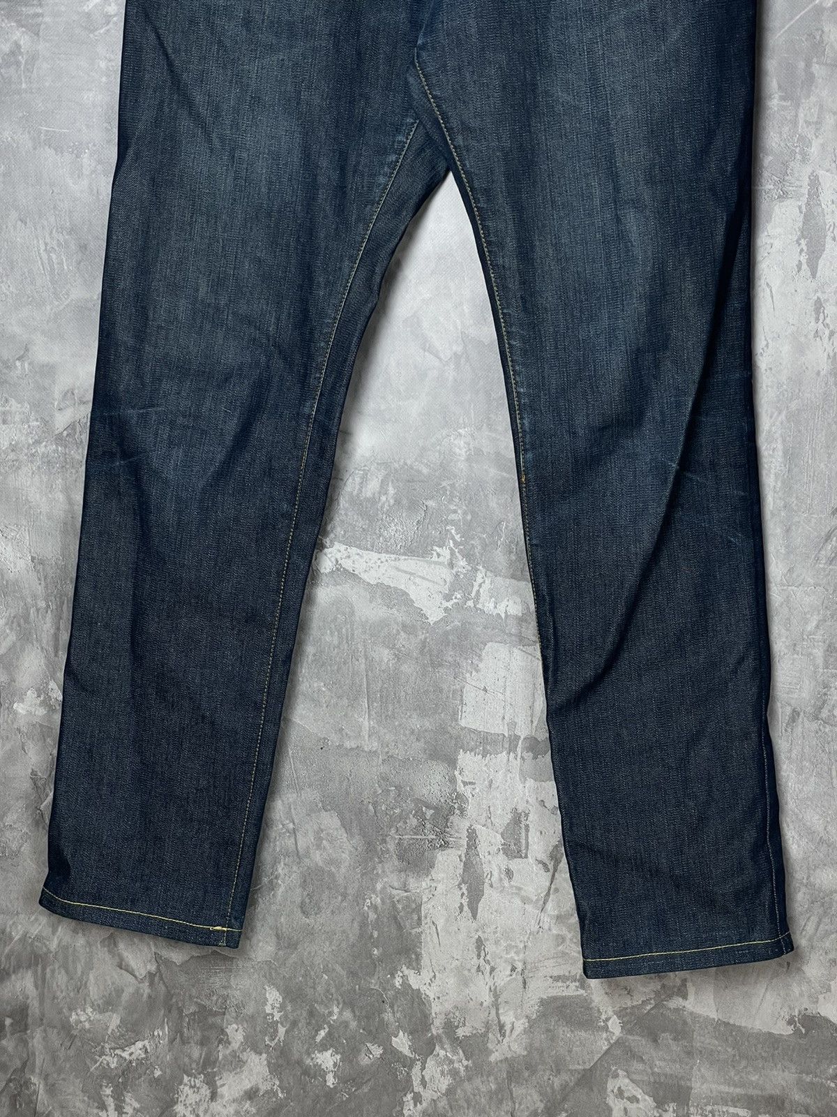 Dolce & Gabbana × Vintage Dolce & Gabbana tear Vintage Pants Denim Italia Leather Logo Size US 31 - 5 Thumbnail