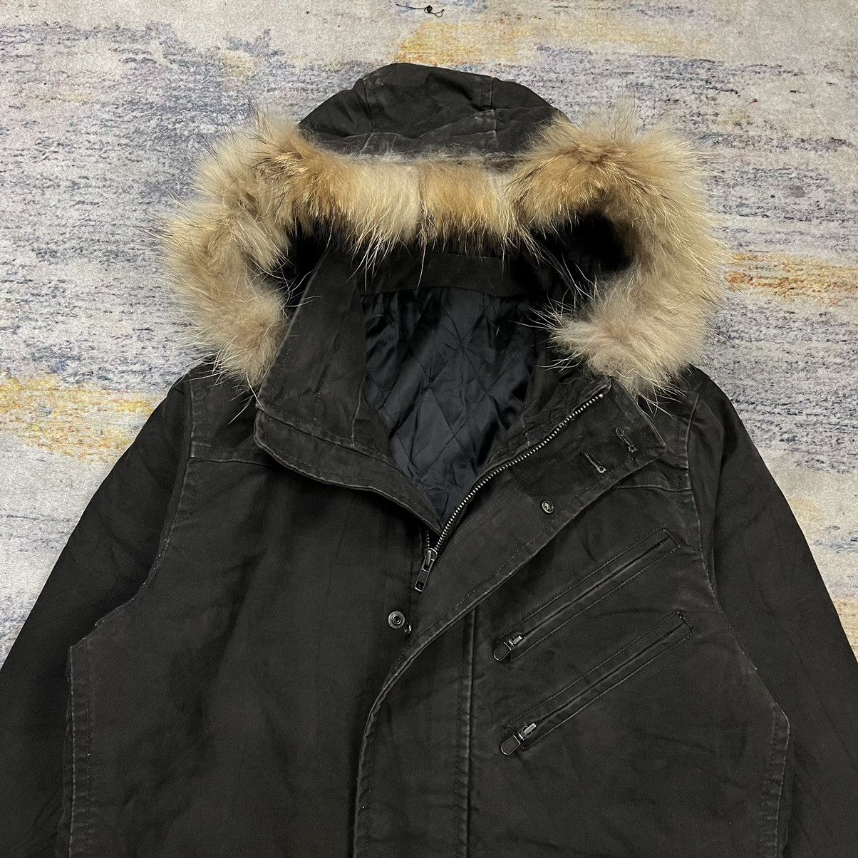 If Six Was Nine Vintage Difference Rupert raccoon fur jacket Lgb style Size US M / EU 48-50 / 2 - 4 Thumbnail