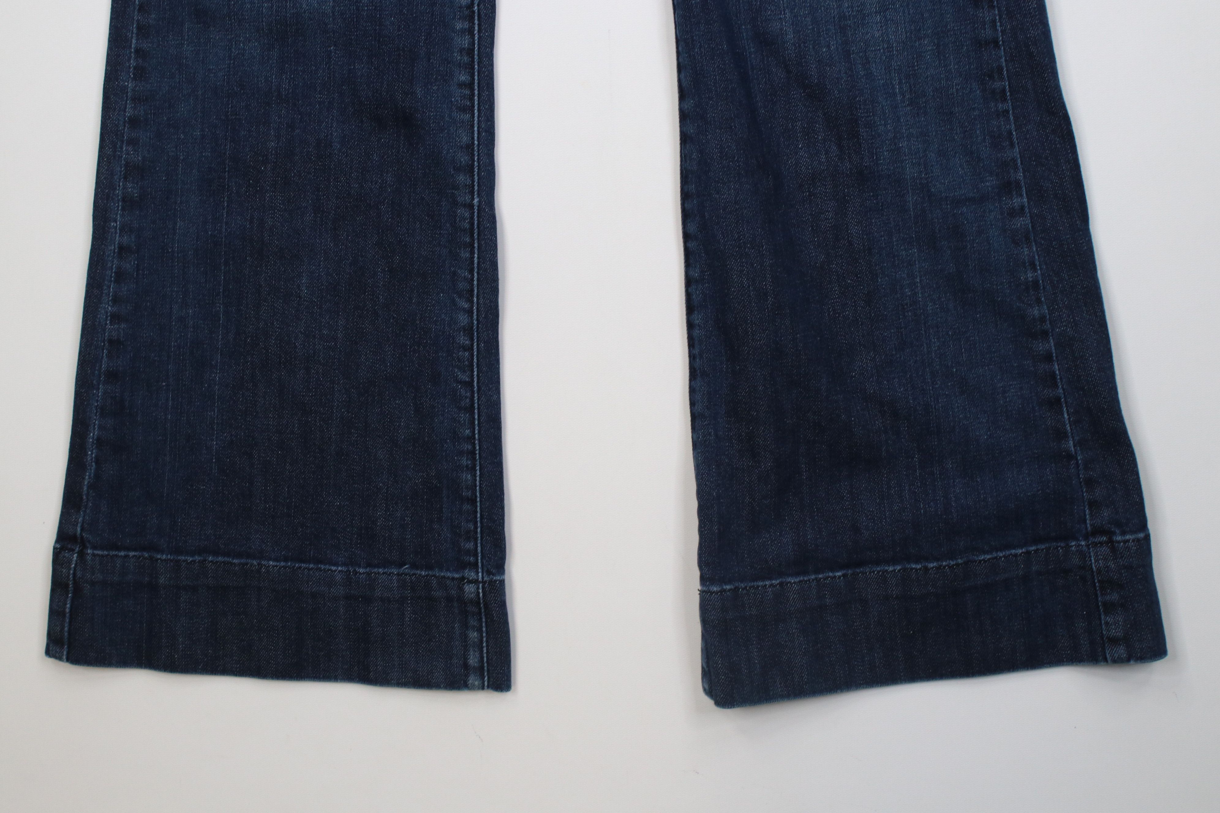 Lucky Brand Vintage 90s Y2K Lucky Brand Flared Wide Leg Jeans USA Size 30" / US 8 / IT 44 - 4 Thumbnail