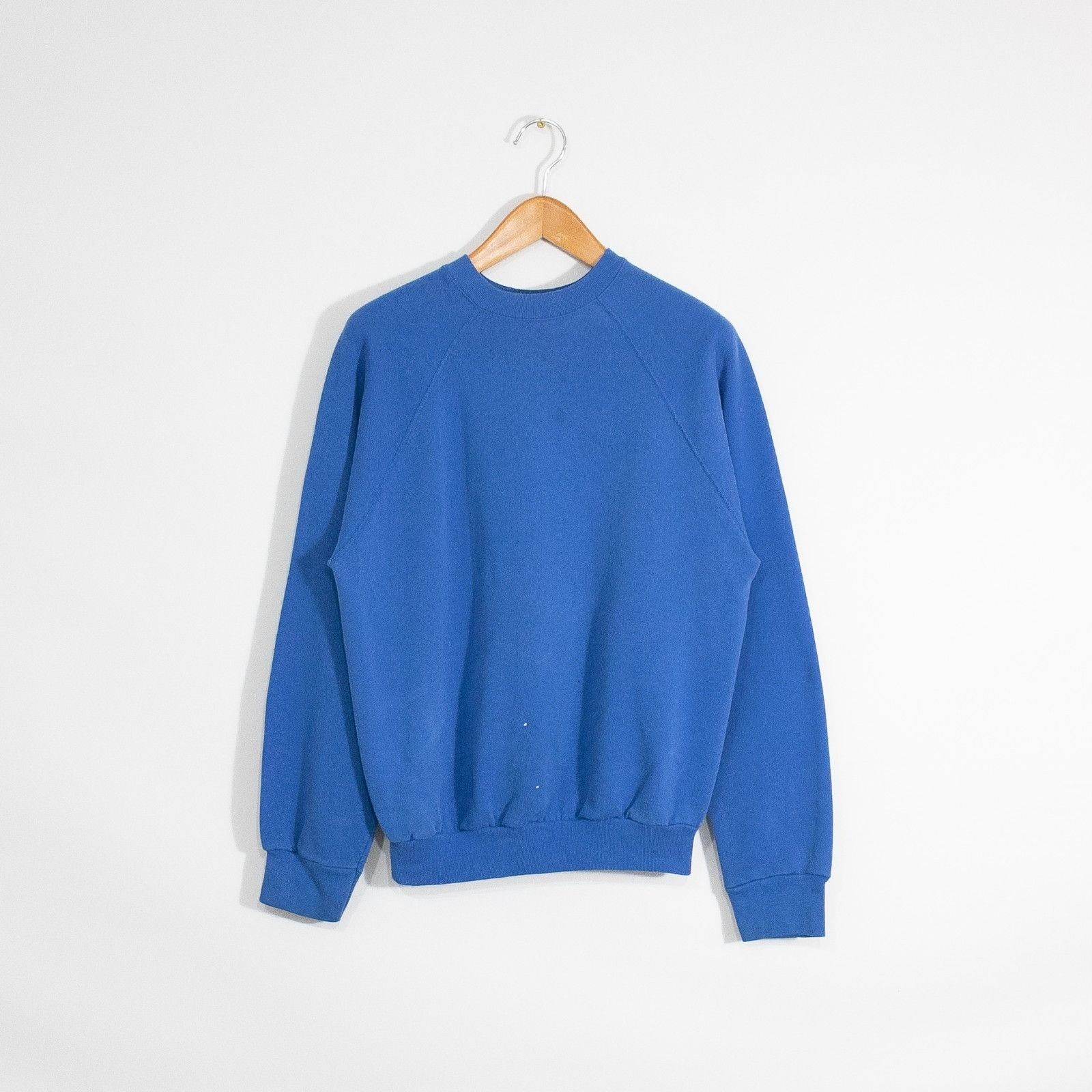Tultex Vintage 90s Tultex Blank Sweatshirt Mens Large - Distressed Size US L / EU 52-54 / 3 - 1 Thumbnail