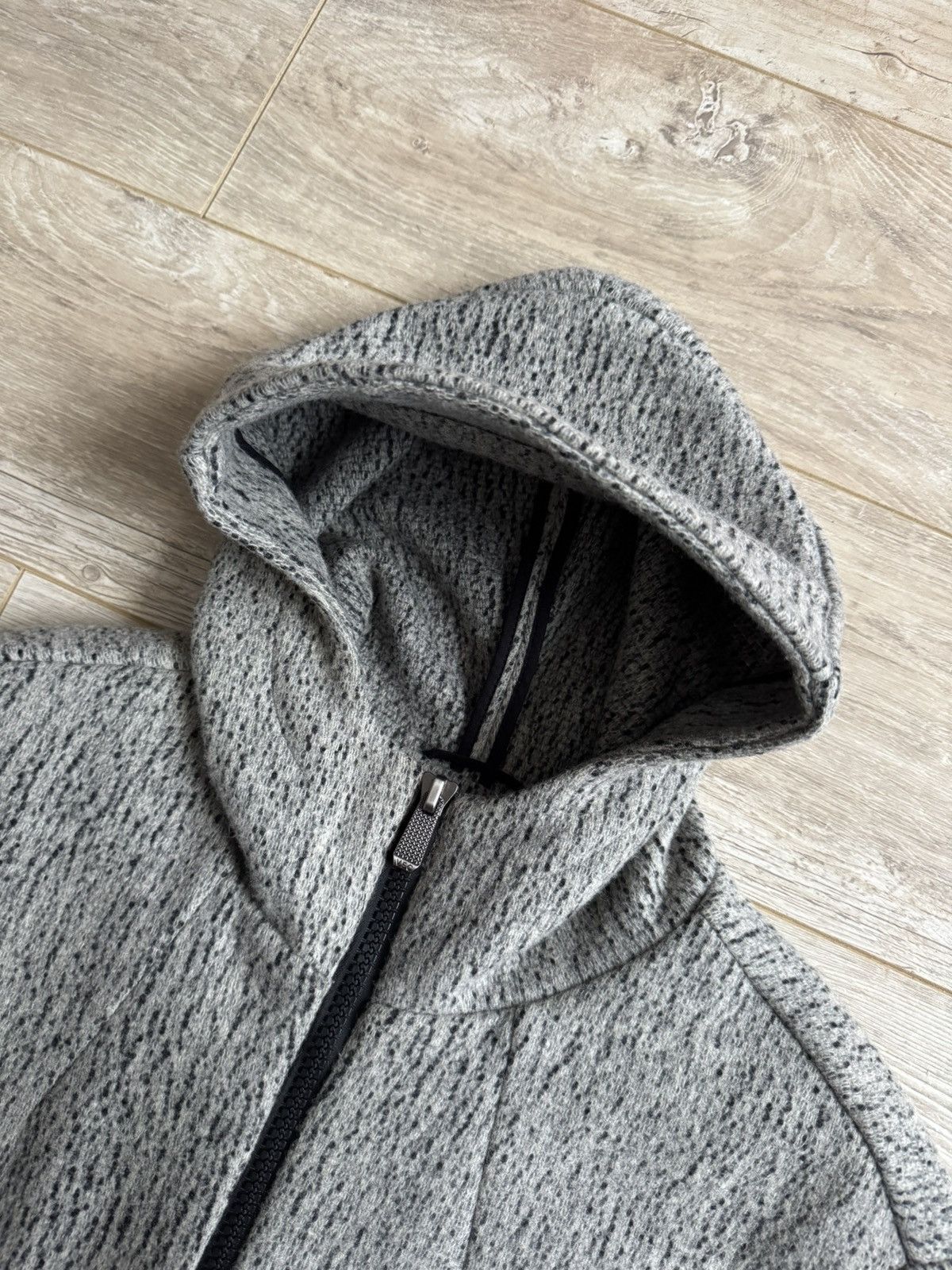 Norse Projects Norse Projects Signet Felt Hooded Coat – Grey Wool Size XS / US 0-2 / IT 36-38 - 7 Thumbnail