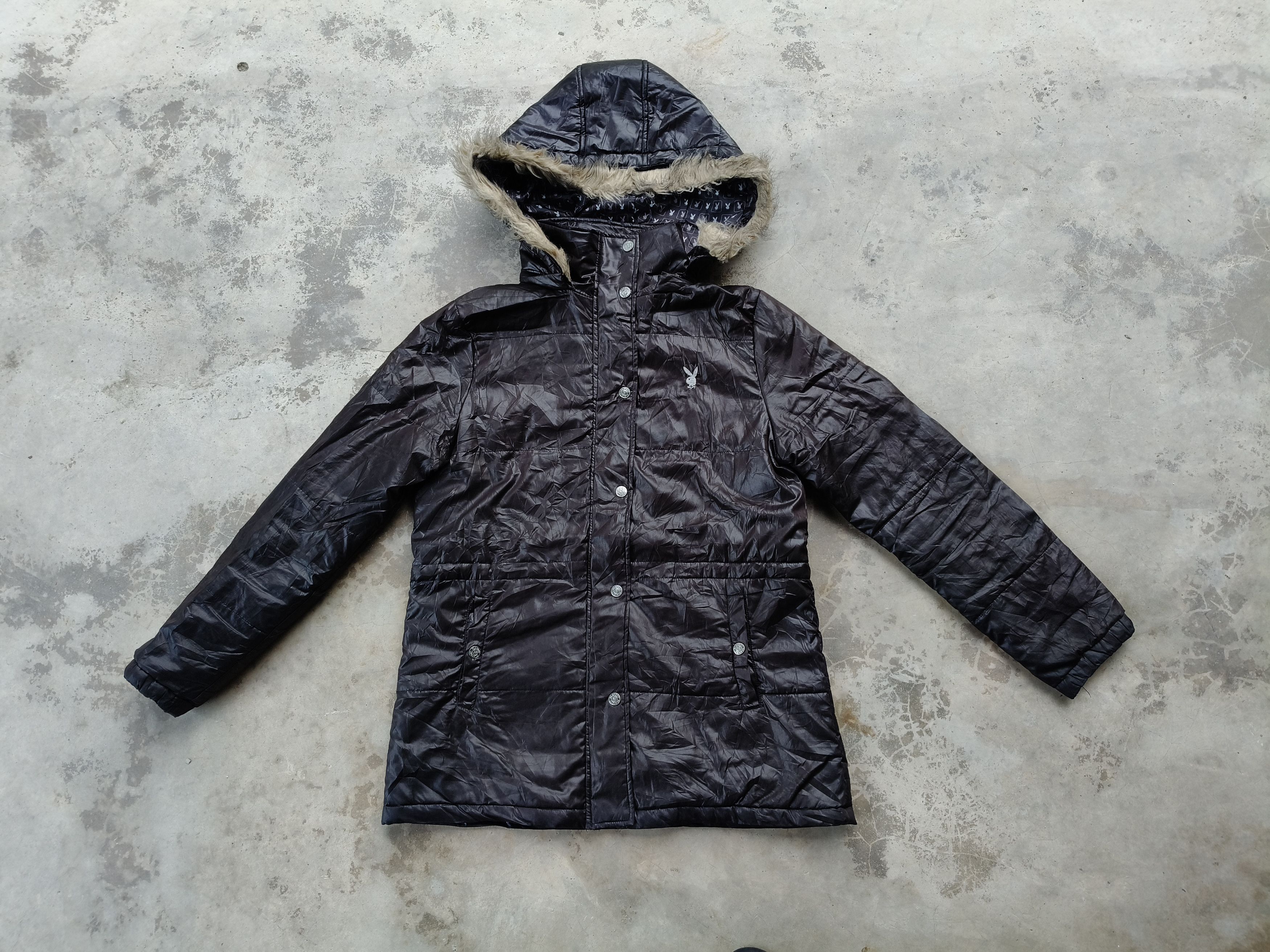 Playboy PlayBoy Quilted zipper Jacket Size L / US 10 / IT 46 - 3 Thumbnail