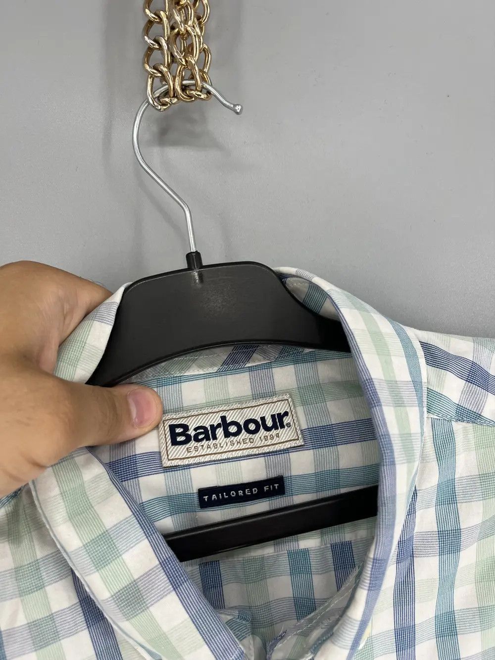 Vintage Vintage Barbour Plaid Blake Cotton Flannel Casual Size US M / EU 48-50 / 2 - 8 Thumbnail