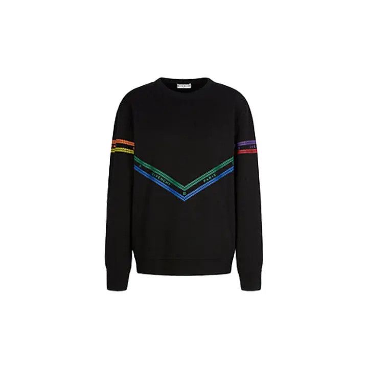 Givenchy Givenchy Multicolor Chain Print Sweatshirt for Men Size US L / EU 52-54 / 3 - 1 Thumbnail