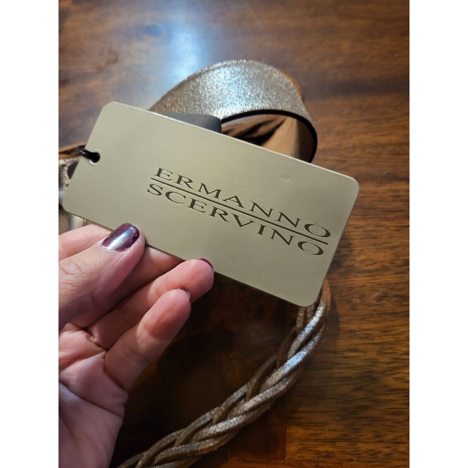 Ermanno Scervino ermanno scervino womans Silver/ Gold 3 Buckle Genuine Size ONE SIZE - 4 Thumbnail