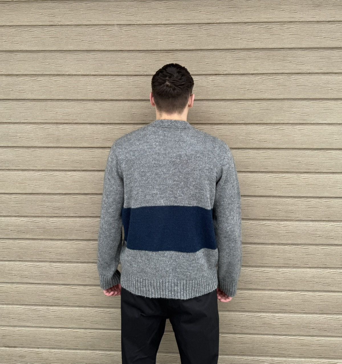Universal Works Universal Works Mohair Cardigan Men L V-Neck Knit Sweater Size US L / EU 52-54 / 3 - 3 Thumbnail