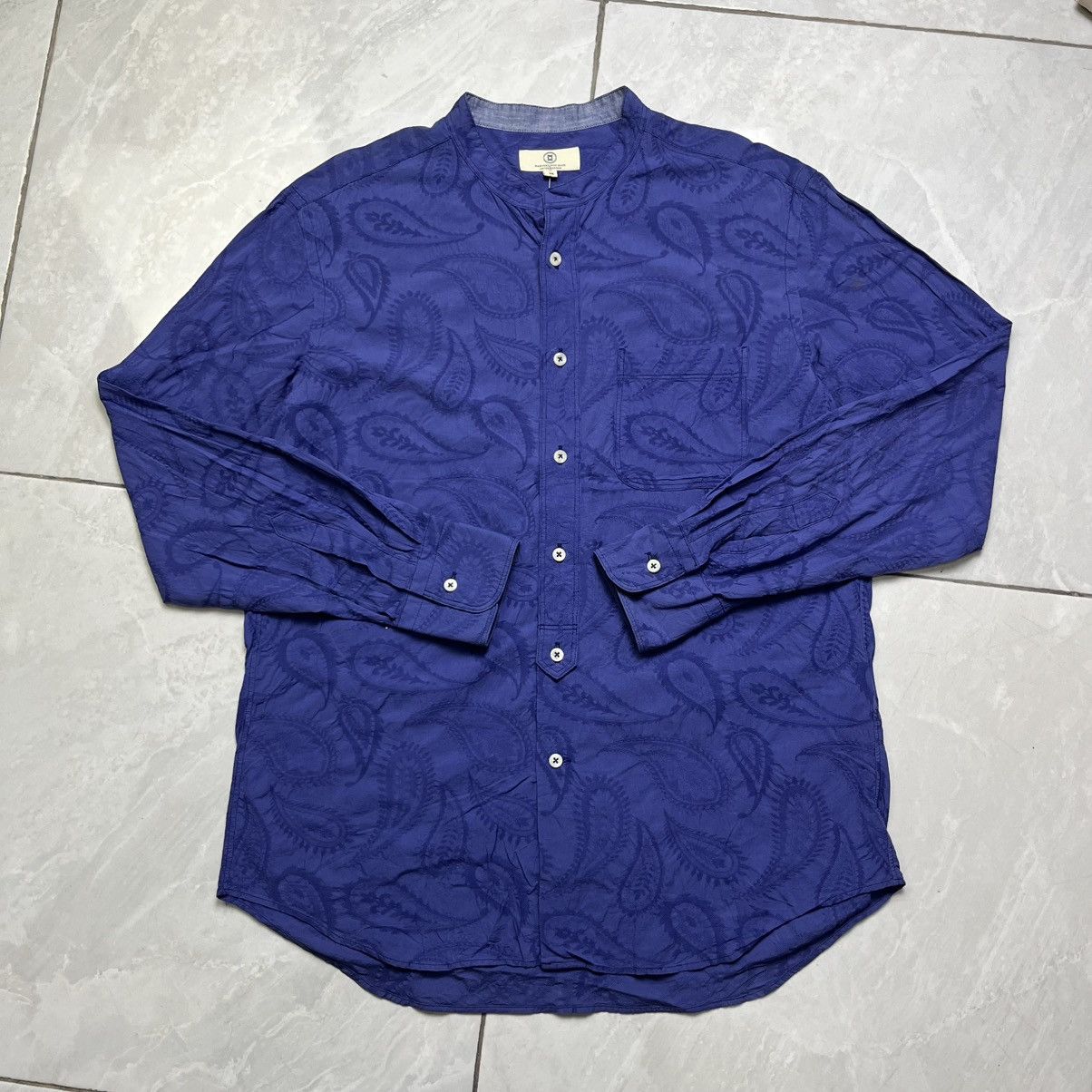 United Arrows United arrows paisley textured material shanghai collar Size US M / EU 48-50 / 2 - 2 Thumbnail
