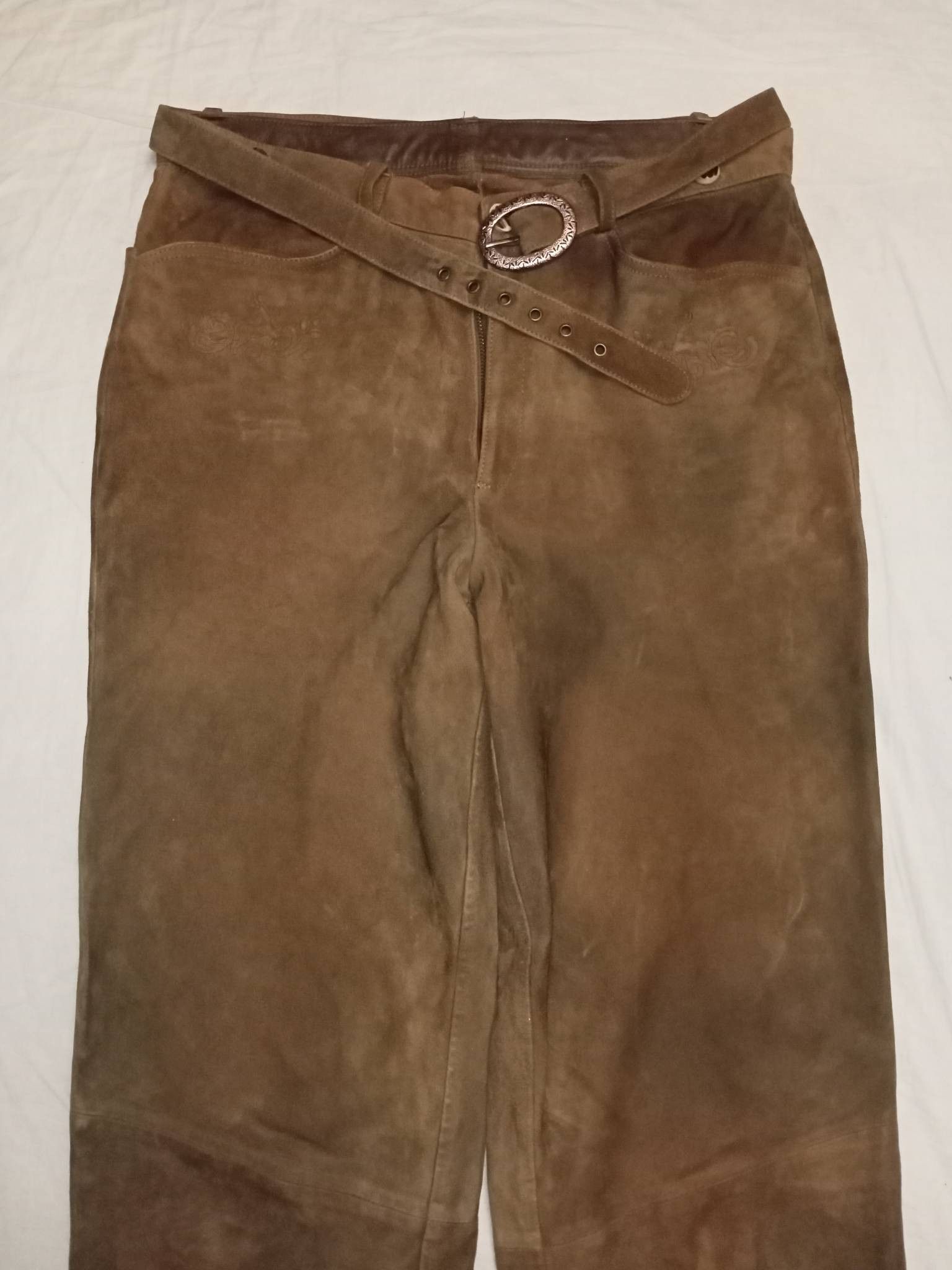 Vintage Vintage Leather Pants Size US 38 / EU 54 - 9 Thumbnail