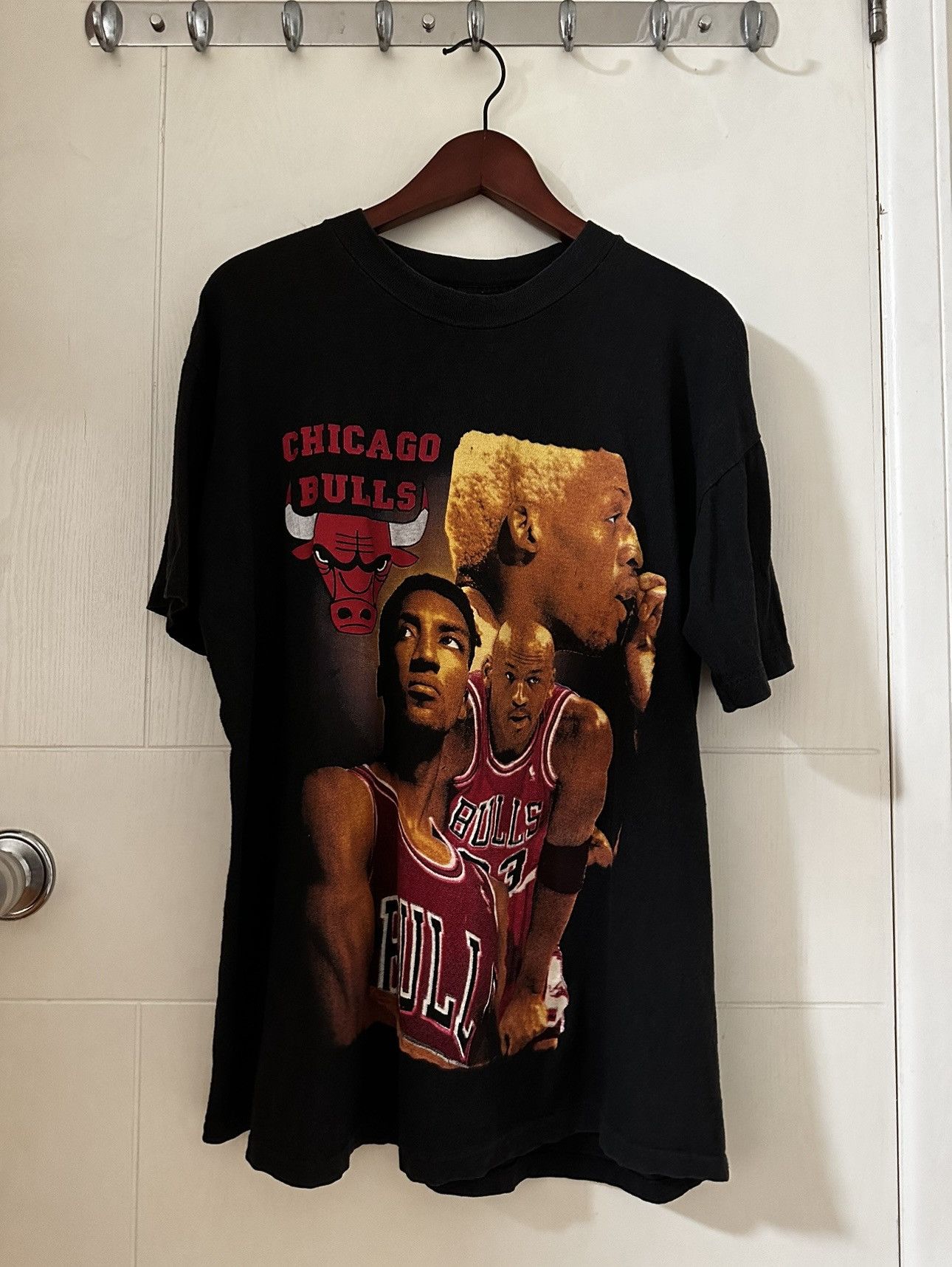 Vintage nba vinatge chicago bulls tee Size US XL / EU 56 / 4 - 1 Thumbnail