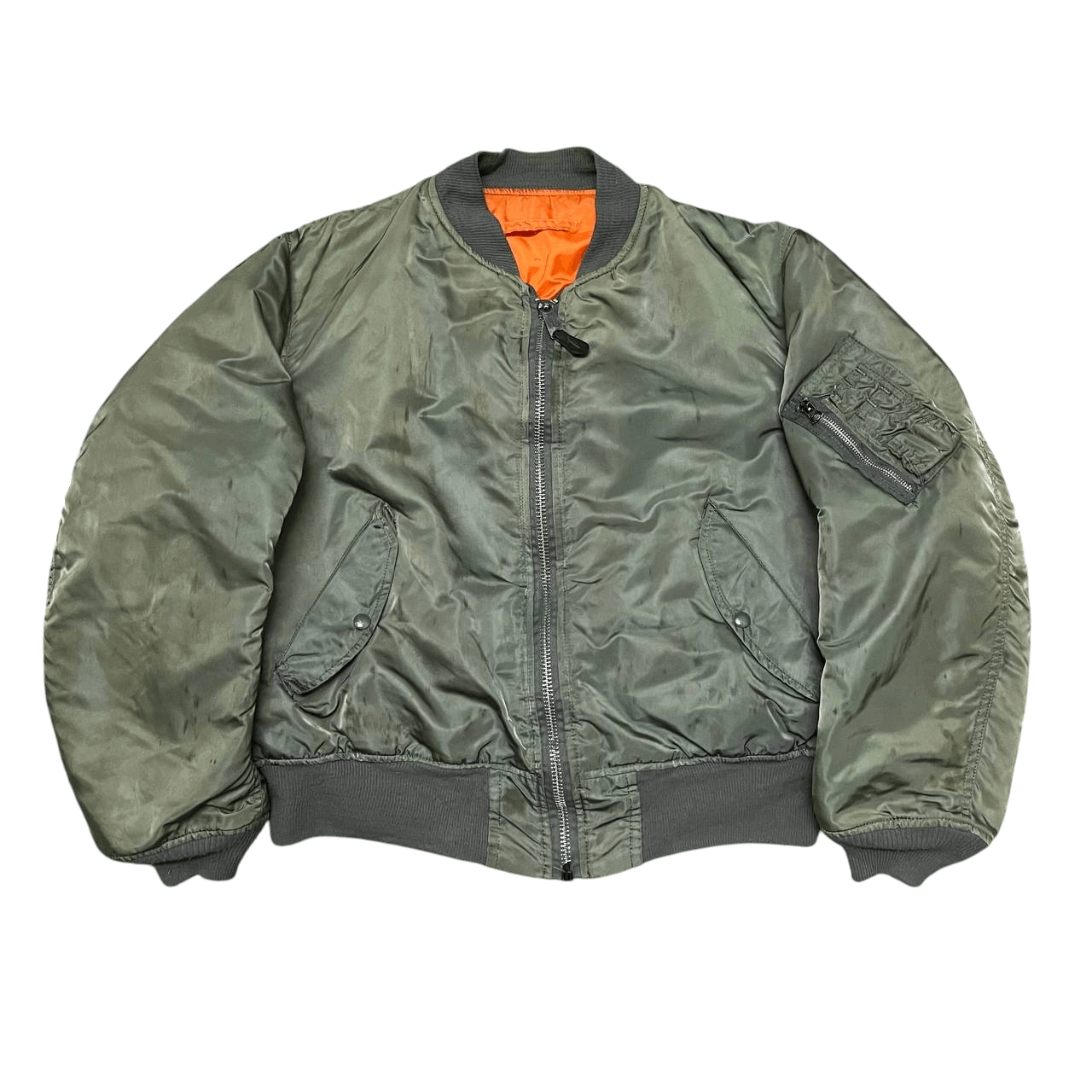 Alpha Industries × Vintage Vintage Military MA-1 Bomber Jacket