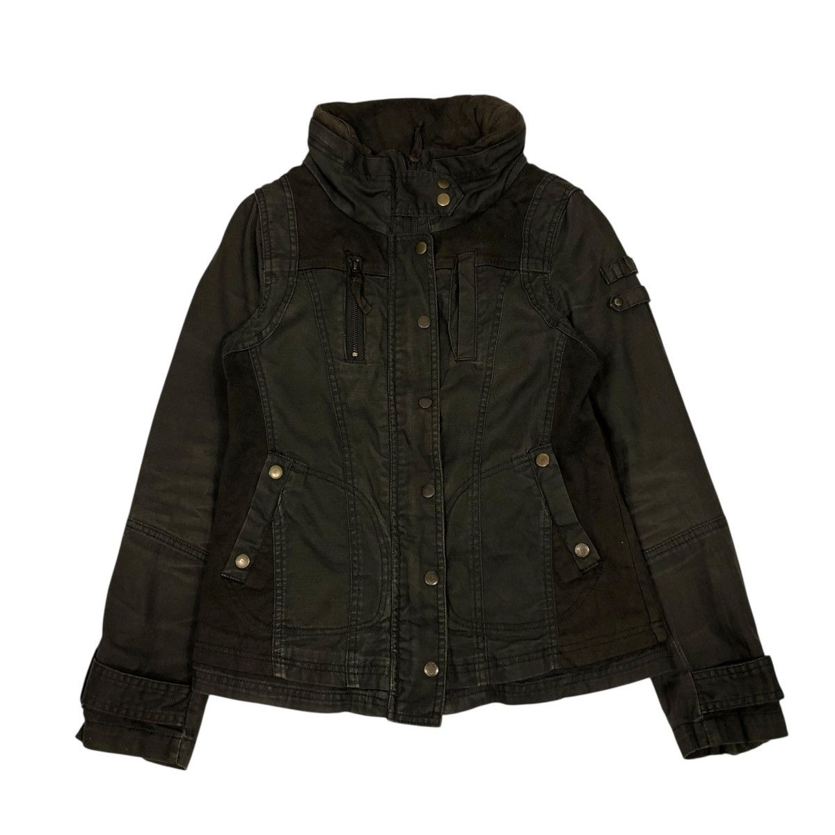 Japanese Brand 🔥VINTAGE BIKER BONK JACKET SHAWL COLLAR CIAOPANIC Size US S / EU 44-46 / 1 - 1 Thumbnail