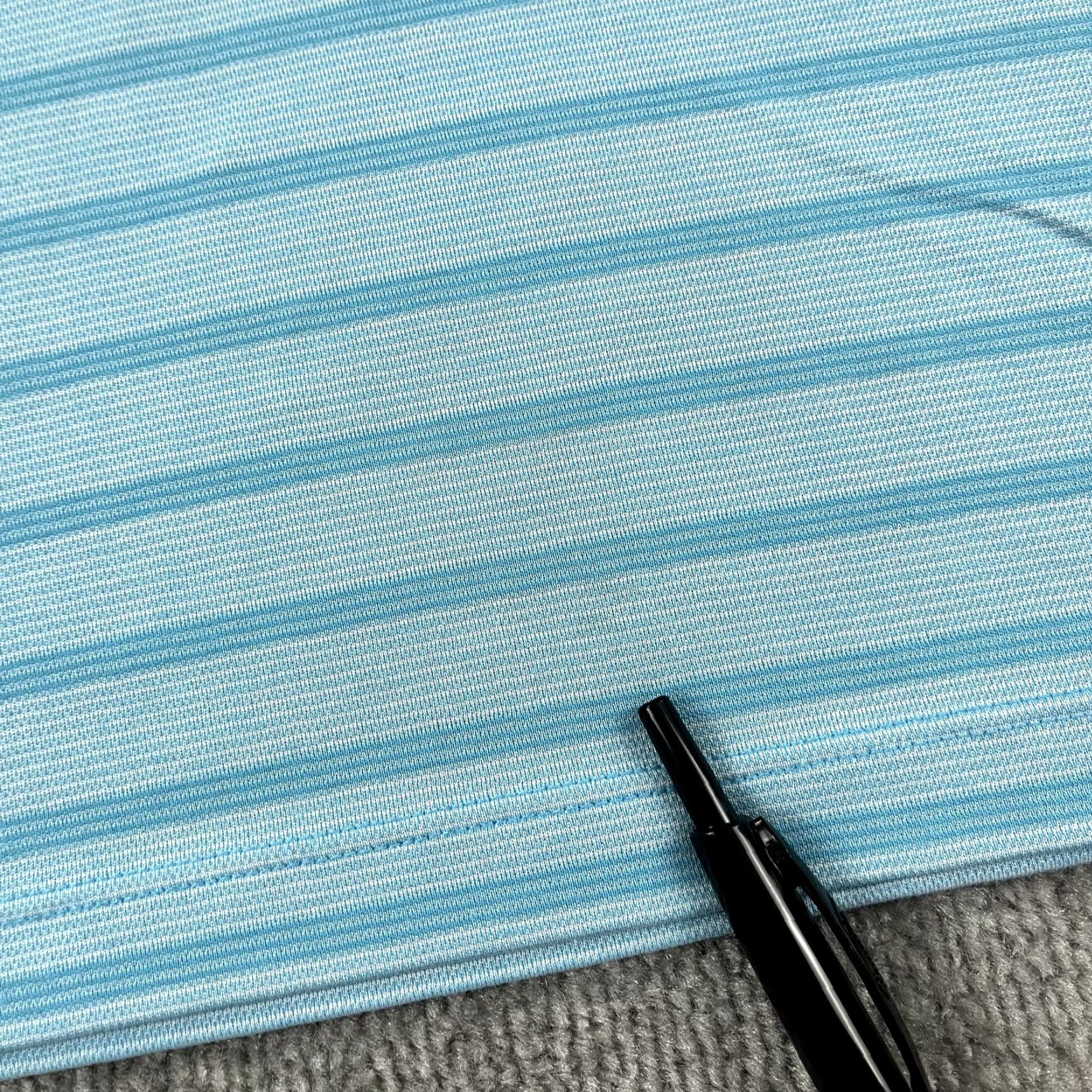 Tommy Bahama Tommy Bahama Polo Mens Large Blue Striped Stretch Golf Beach Performance Size US L / EU 52-54 / 3 - 7 Thumbnail