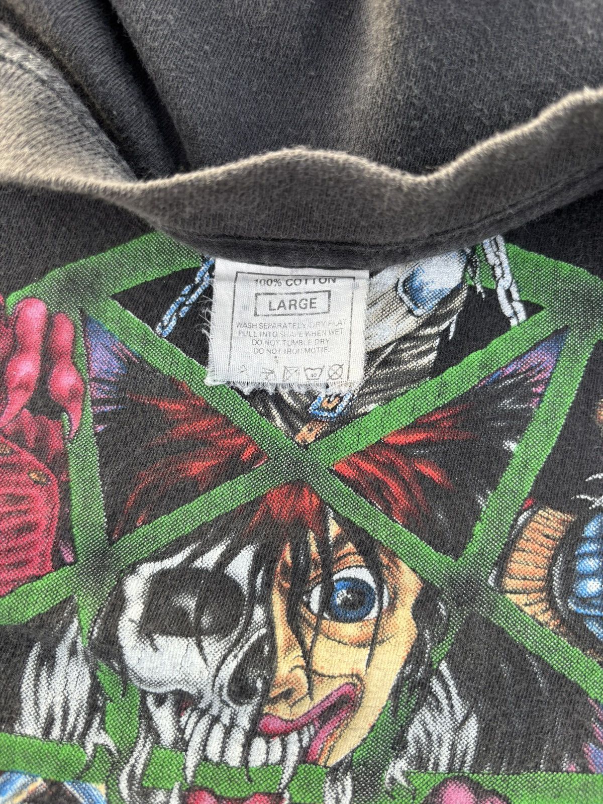 Band Tees Vintage 1991 Motley Crue Decade Of Decadence T Shirt Size US L / EU 52-54 / 3 - 6 Thumbnail