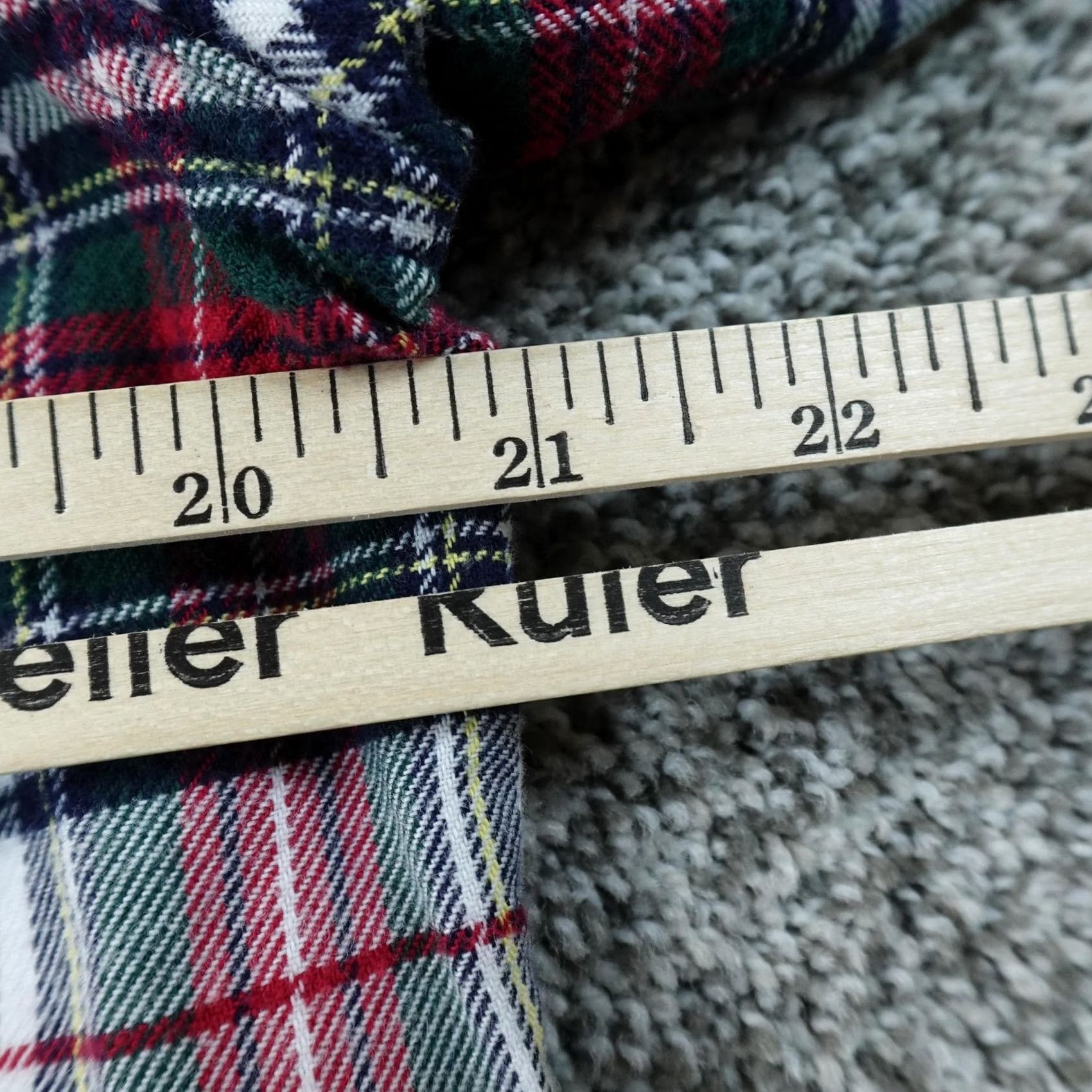 J.Crew J.CREW Shirt Mens L Red Green Plaid Flannel Button Up Long Sleeve Slim Fit Work Size US L / EU 52-54 / 3 - 6 Thumbnail