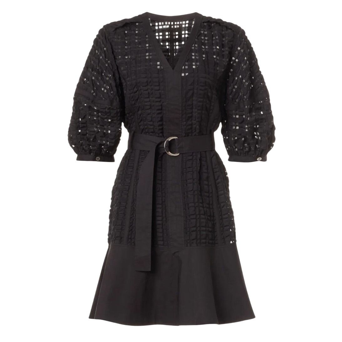 3.1 Phillip Lim 3.1 Phillip Lim Puff Sleeve Dress in Black, Size US 4 Size S / US 4 / IT 40 - 1 Thumbnail