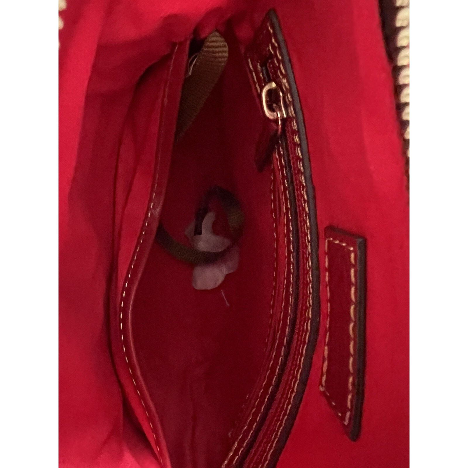 Dooney & Bourke Dooney & Bourke Florentine Leatherr red bag A463685 Size ONE SIZE - 4 Thumbnail