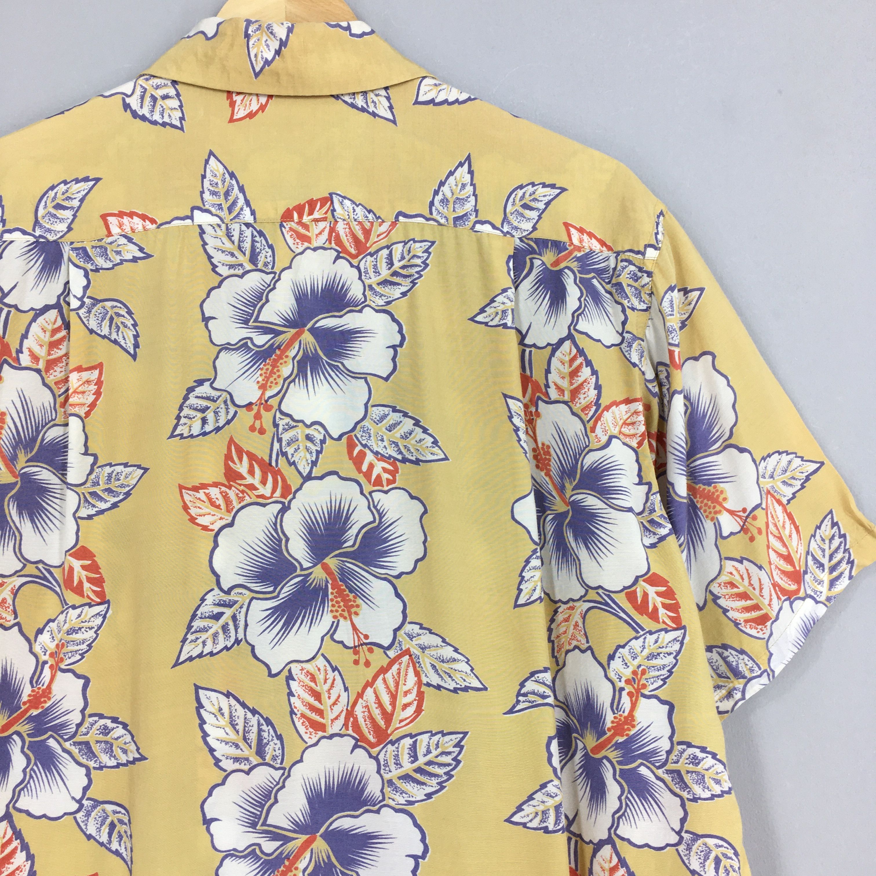 Vintage Vintage 80s Hawaii Aloha Floral Printed Shirt Medium Size US M / EU 48-50 / 2 - 8 Thumbnail